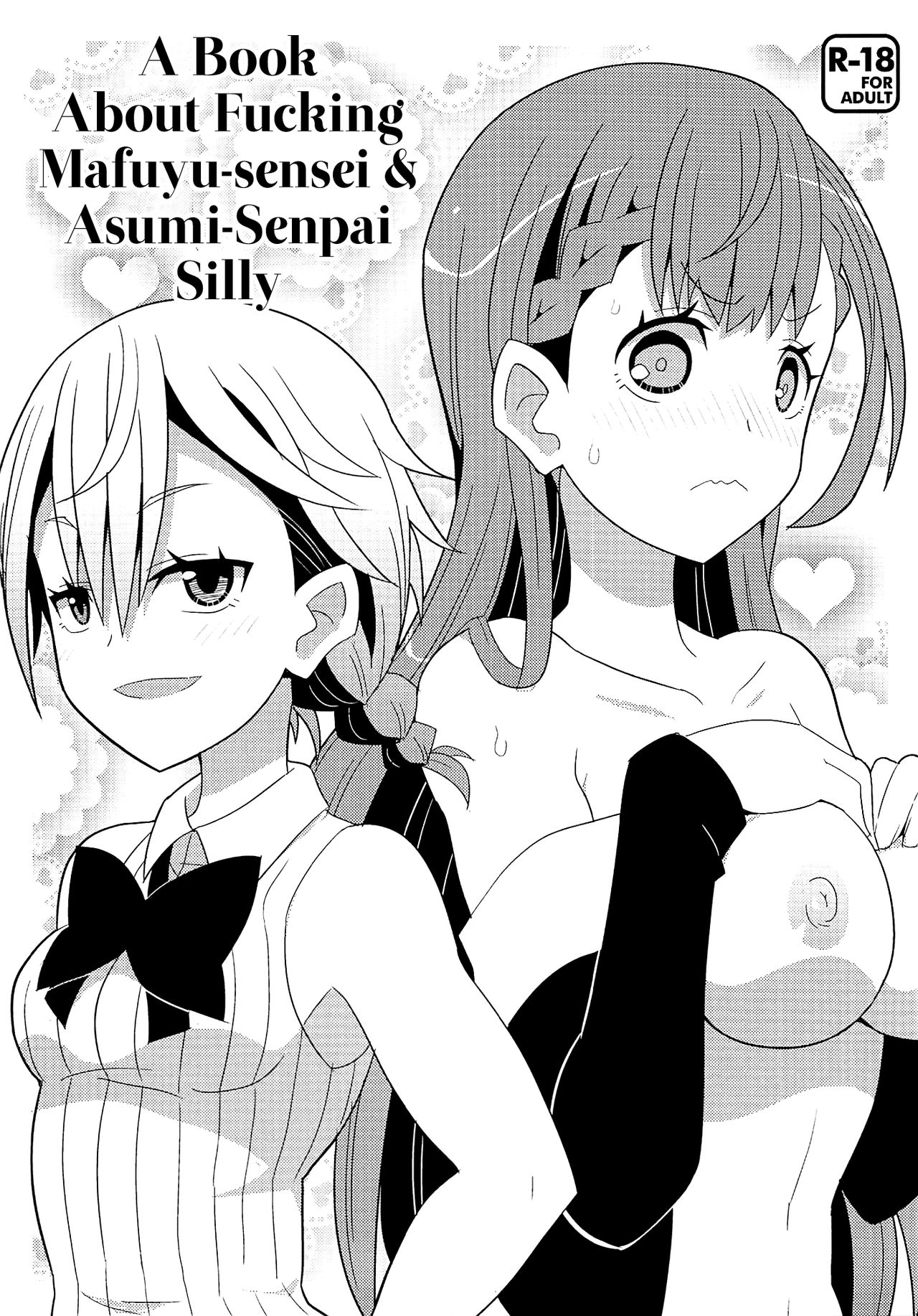 A Book About Fucking Mafuyu-sensei & Asumi-Senpai Silly cover