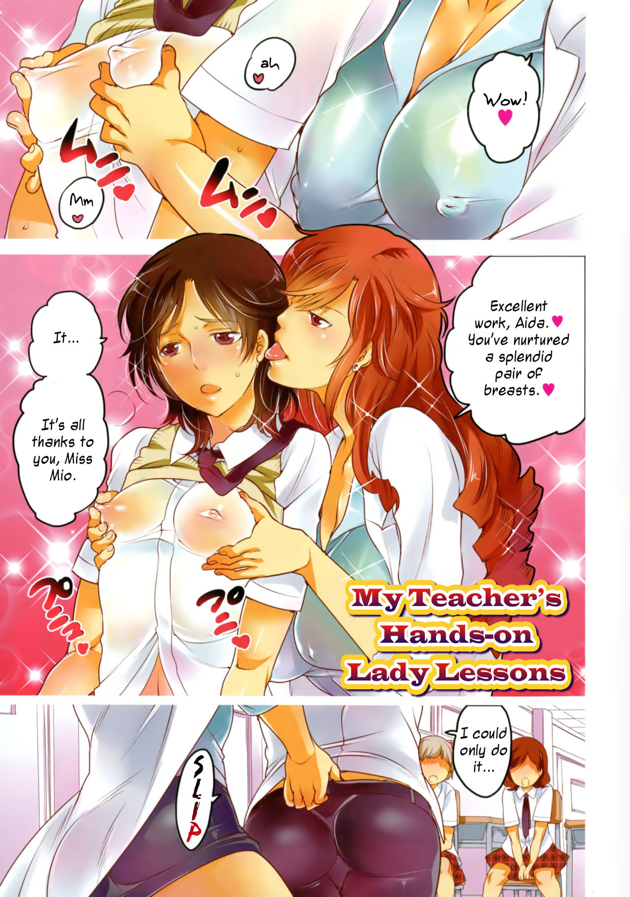 My Teacher's Hands-on Lady Lessons (Nyotaika Senka♥) [English] =SW= cover