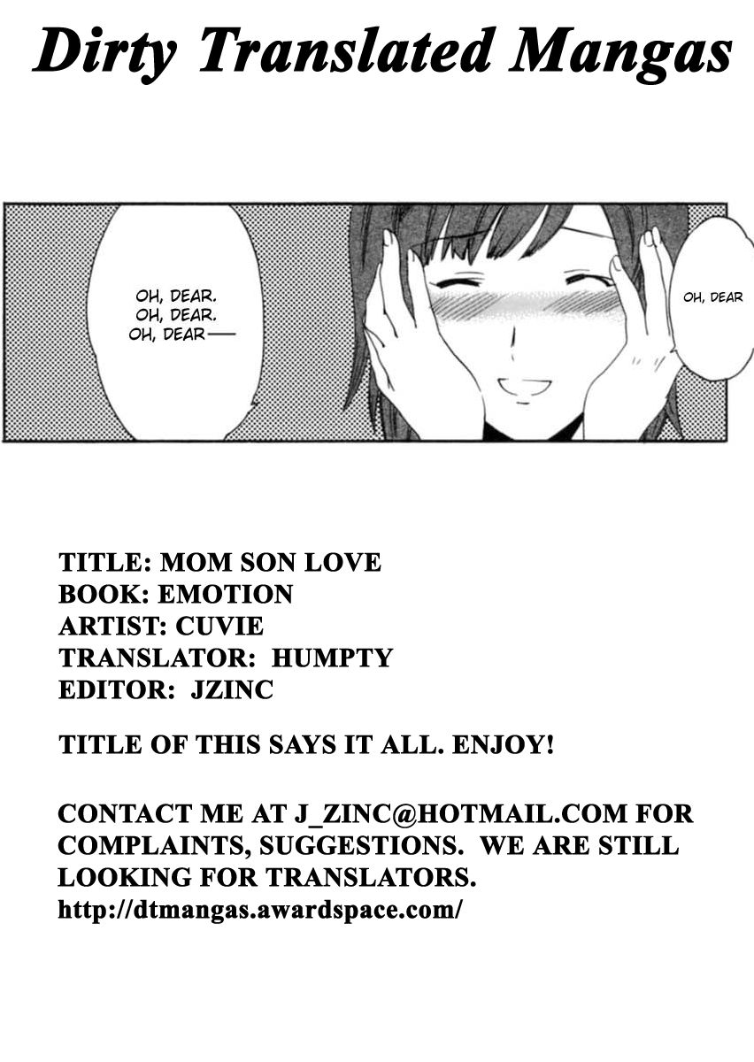 Mom Son Love cover