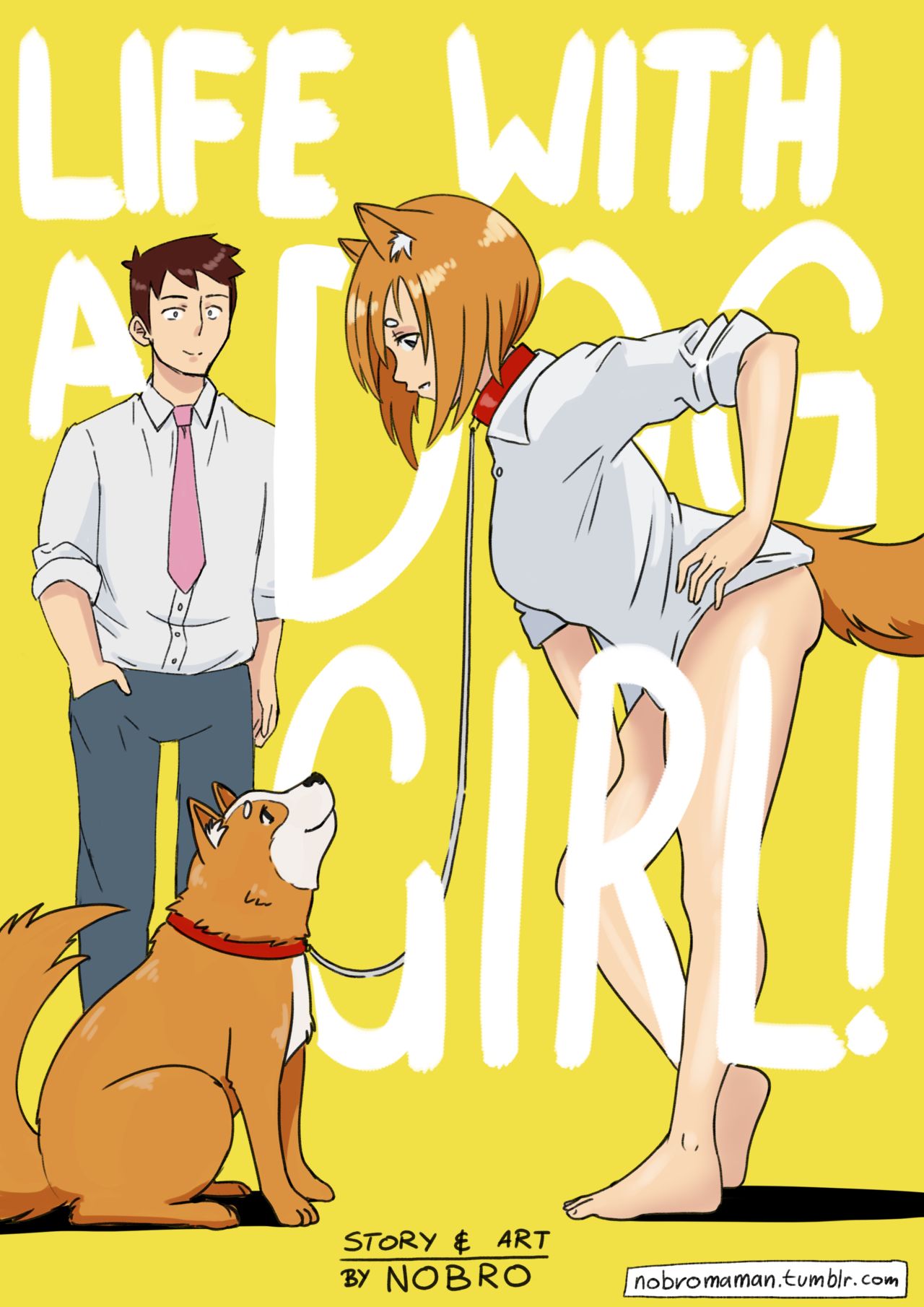Life with a dog girl - Chapter1 cover