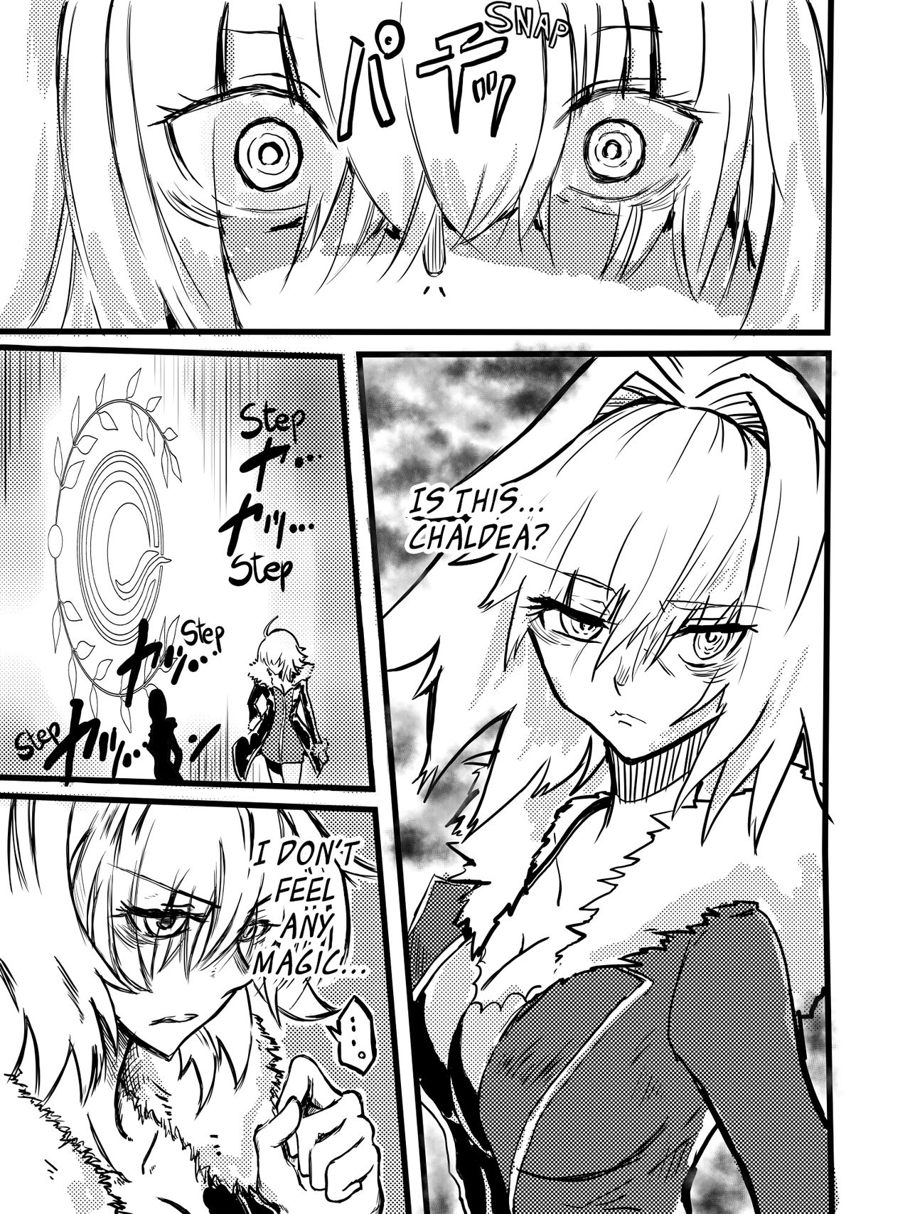 Running away in Chaldea cover
