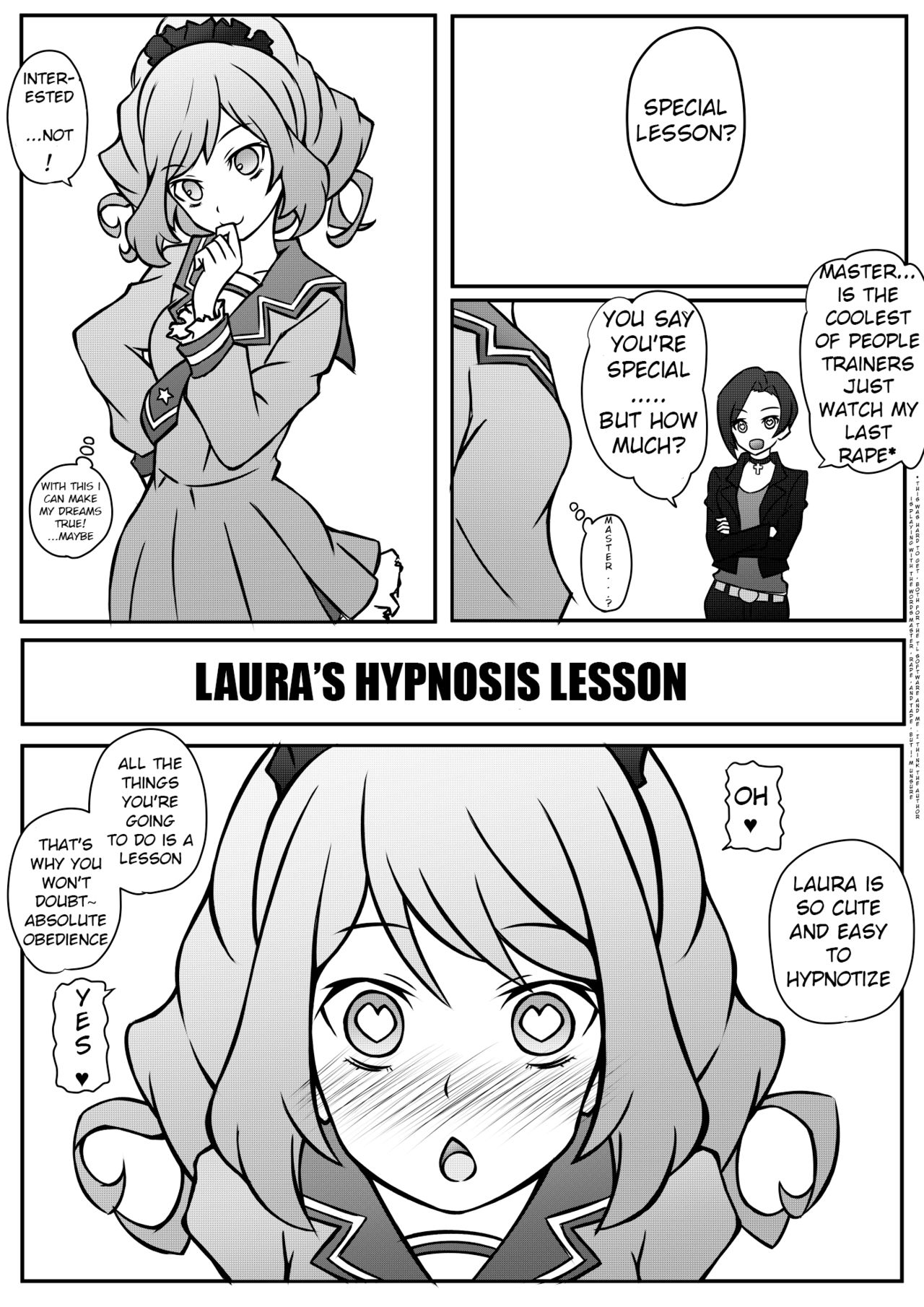 Laura's Hypnosis Lesson cover