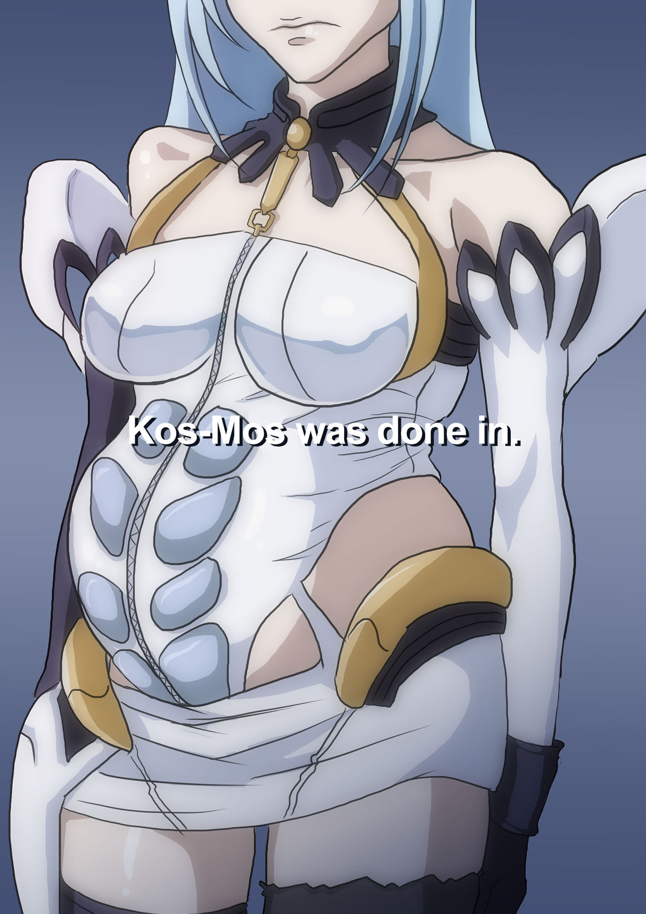 KOS-MOS Ga Yarareteru dake na Hanashi } KOS-MOS was done in cover