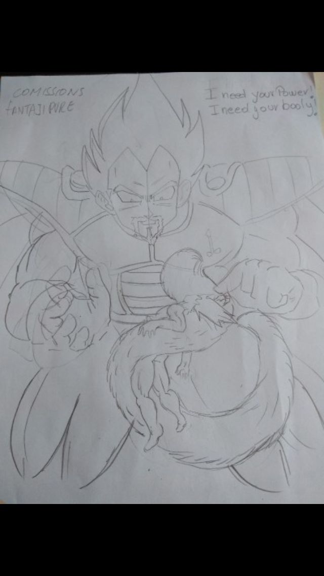 King Vegeta get power cover