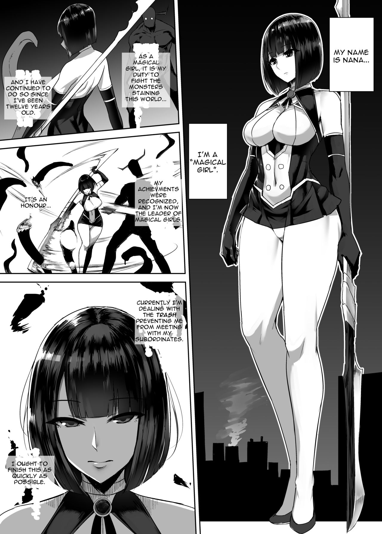 Shokushuu Shussan Mahou Shoujo cover