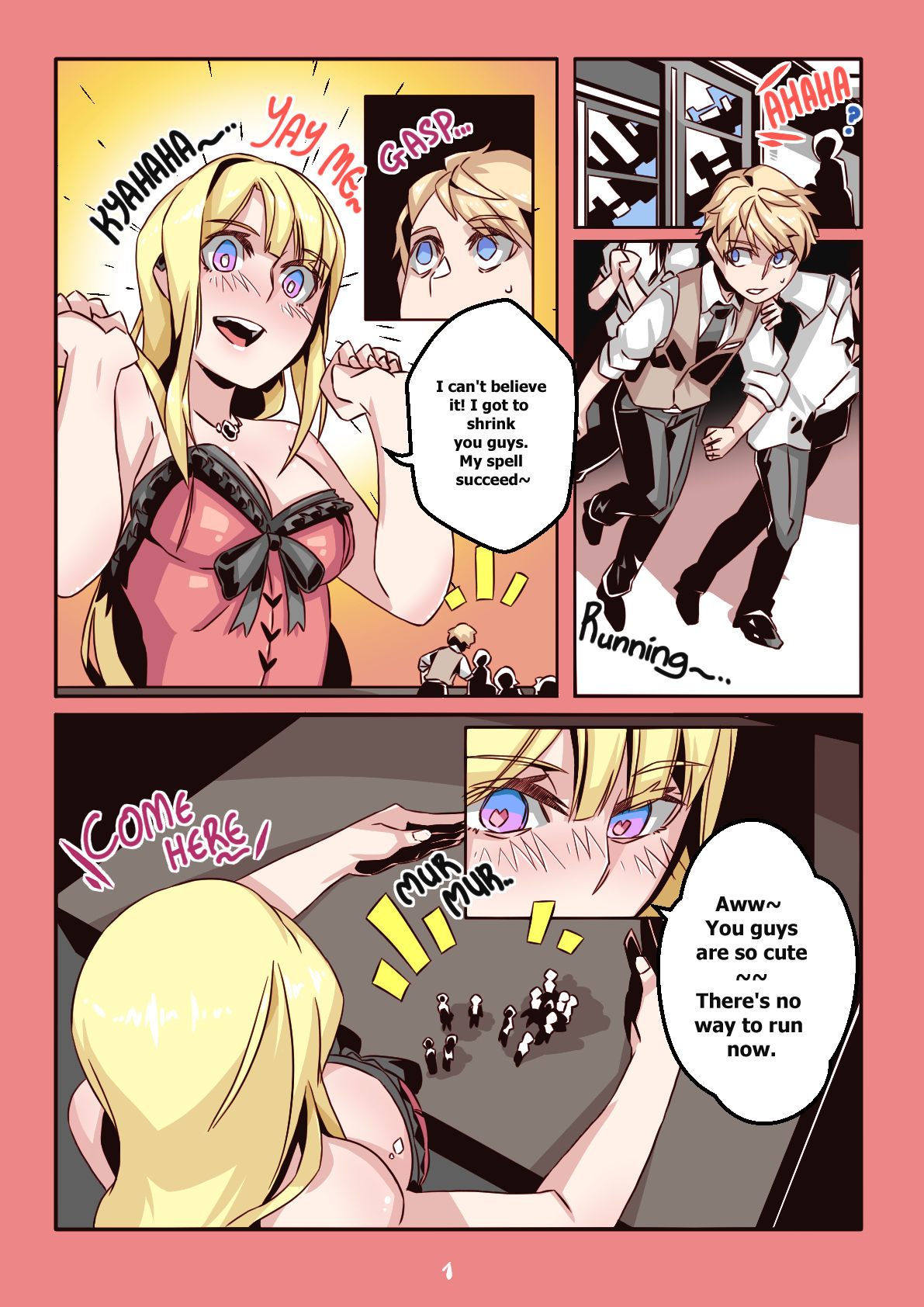 Classmate vore cover