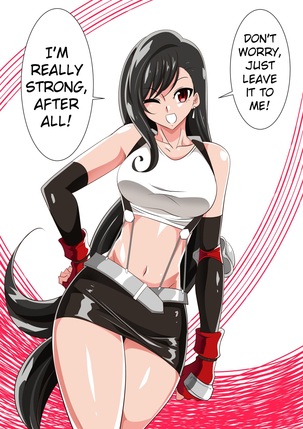 Tifa VS Old Man Hypnotist cover