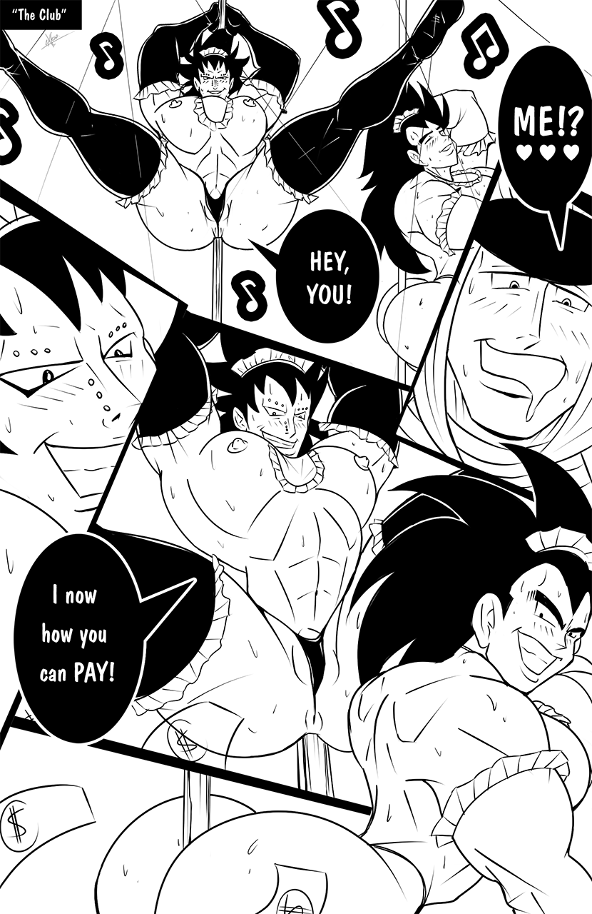 Gajeel just loves love stripping for men cover