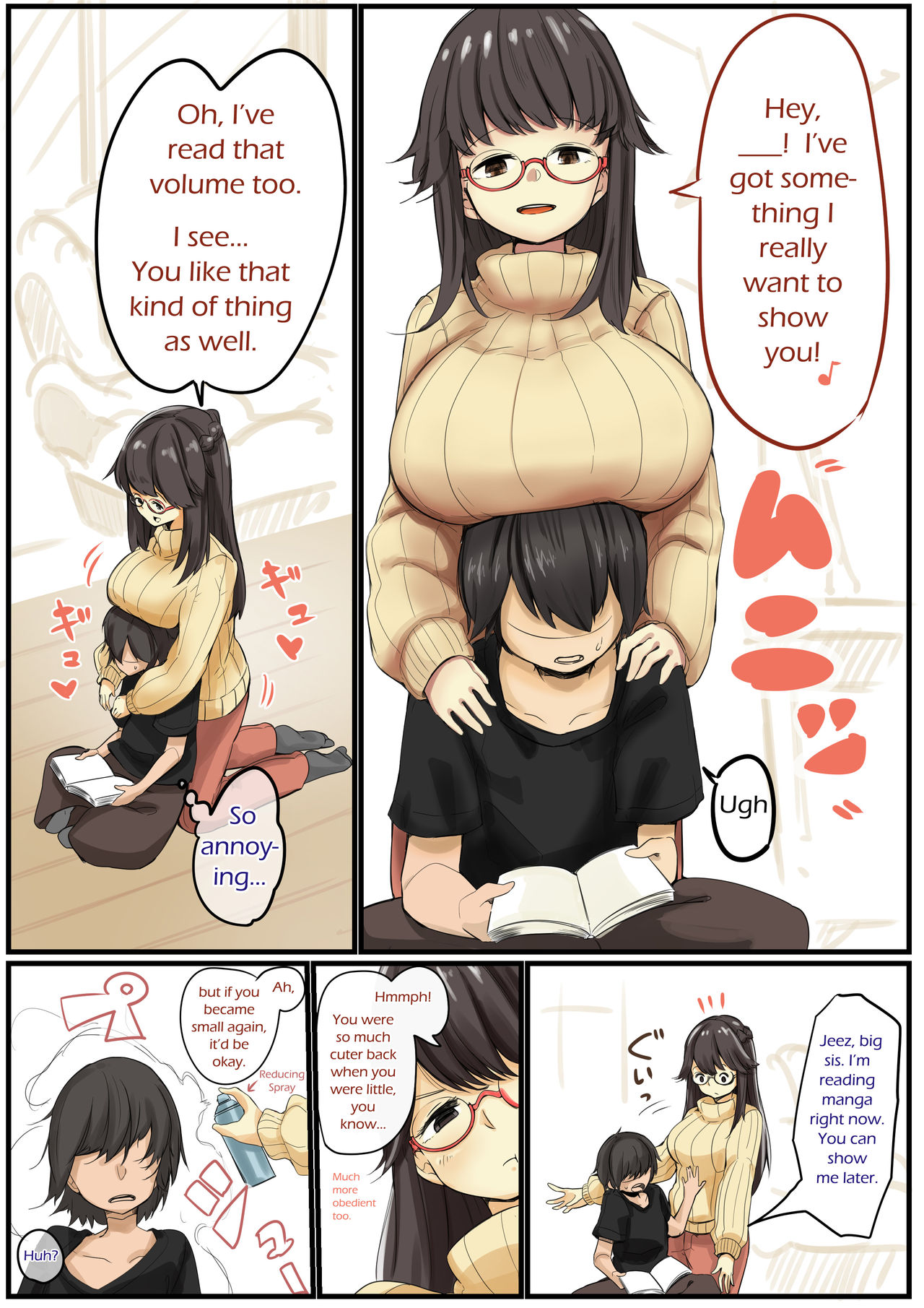 Big Sister Cannot Be Disobeyed cover