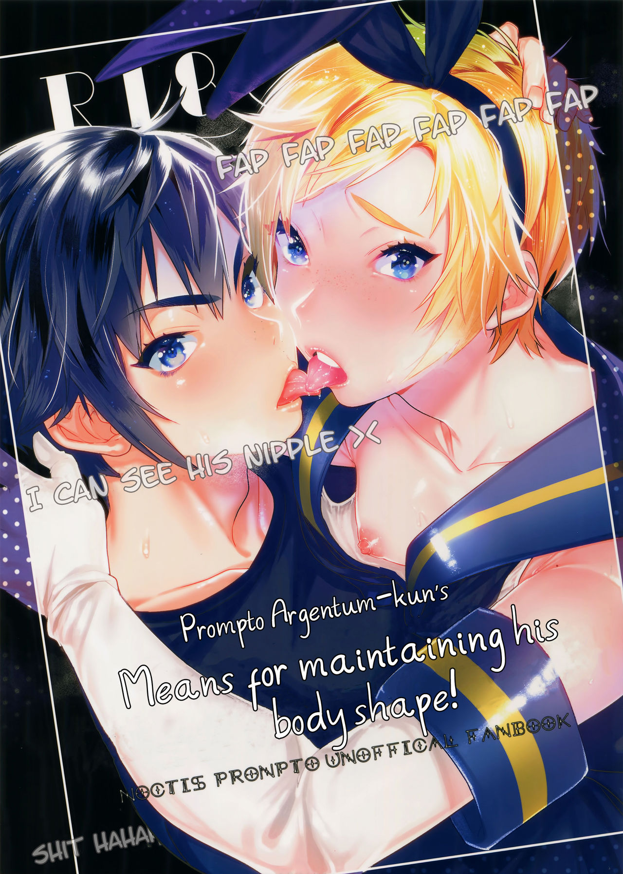 Prompto Argentum-kun's Means For Maintaining His Body Shape! cover