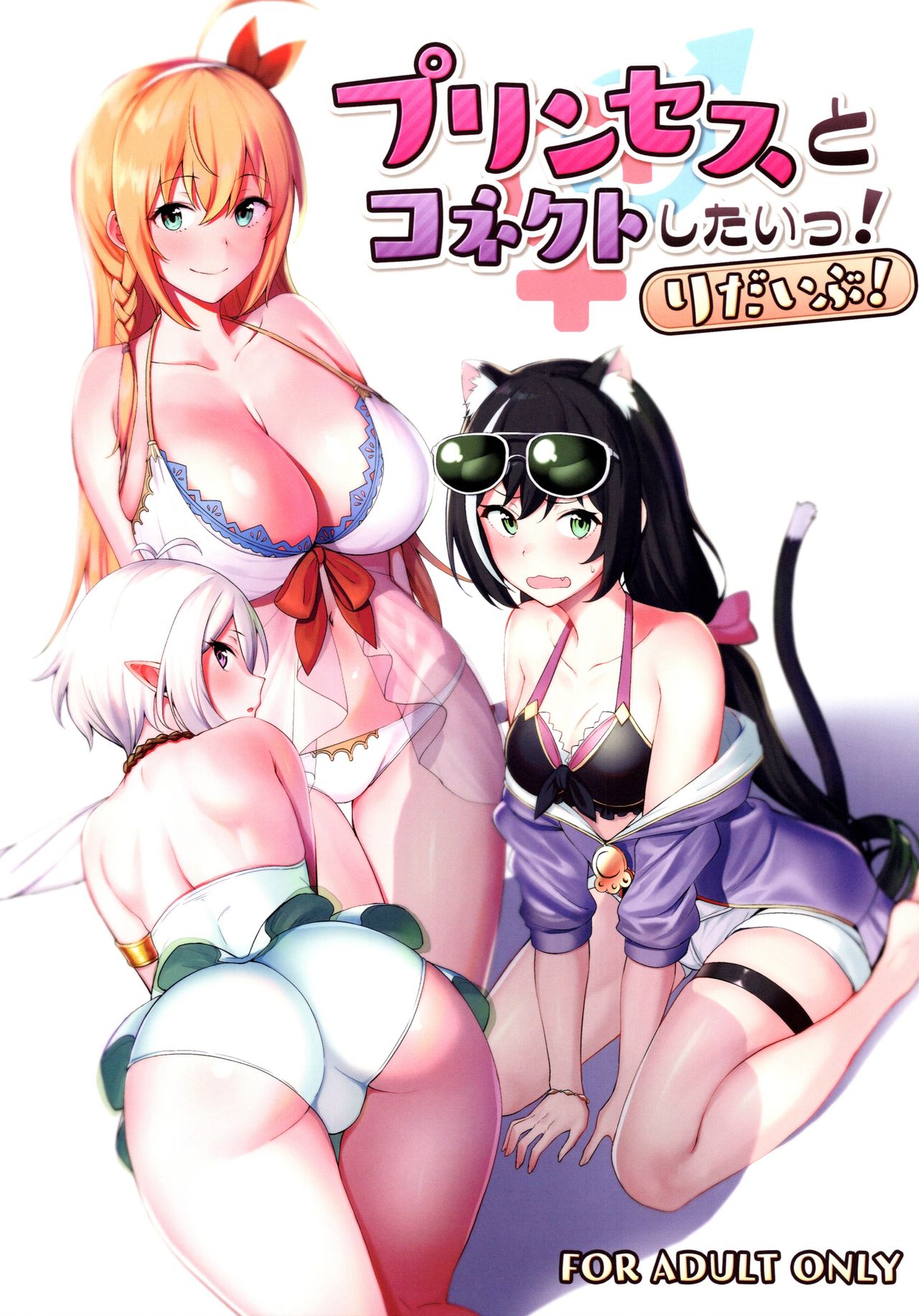 I want to connect with a princess! ReDive! cover