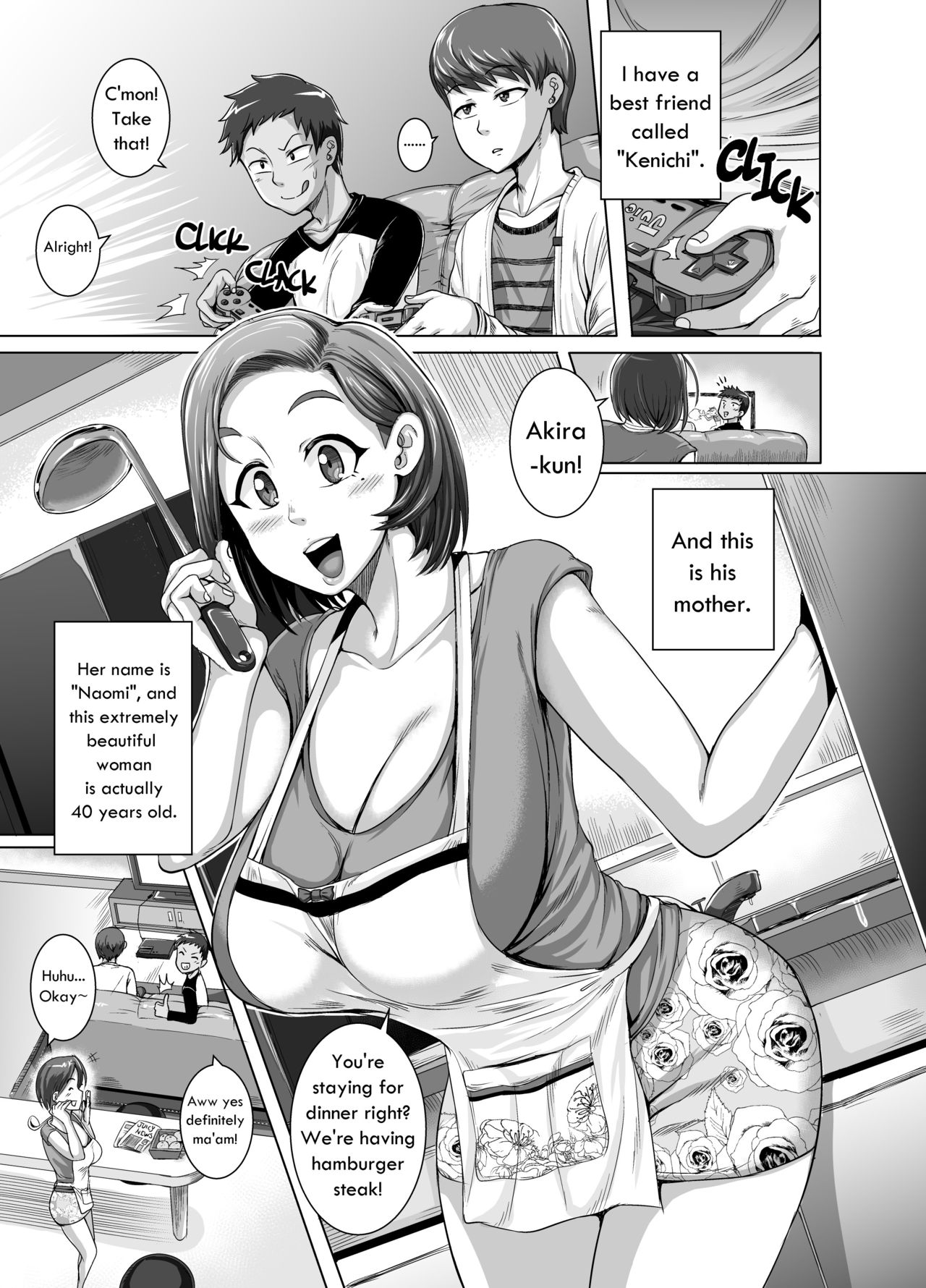Jukujo Daisuki : Naomi-san(40-sai) 1-4 cover