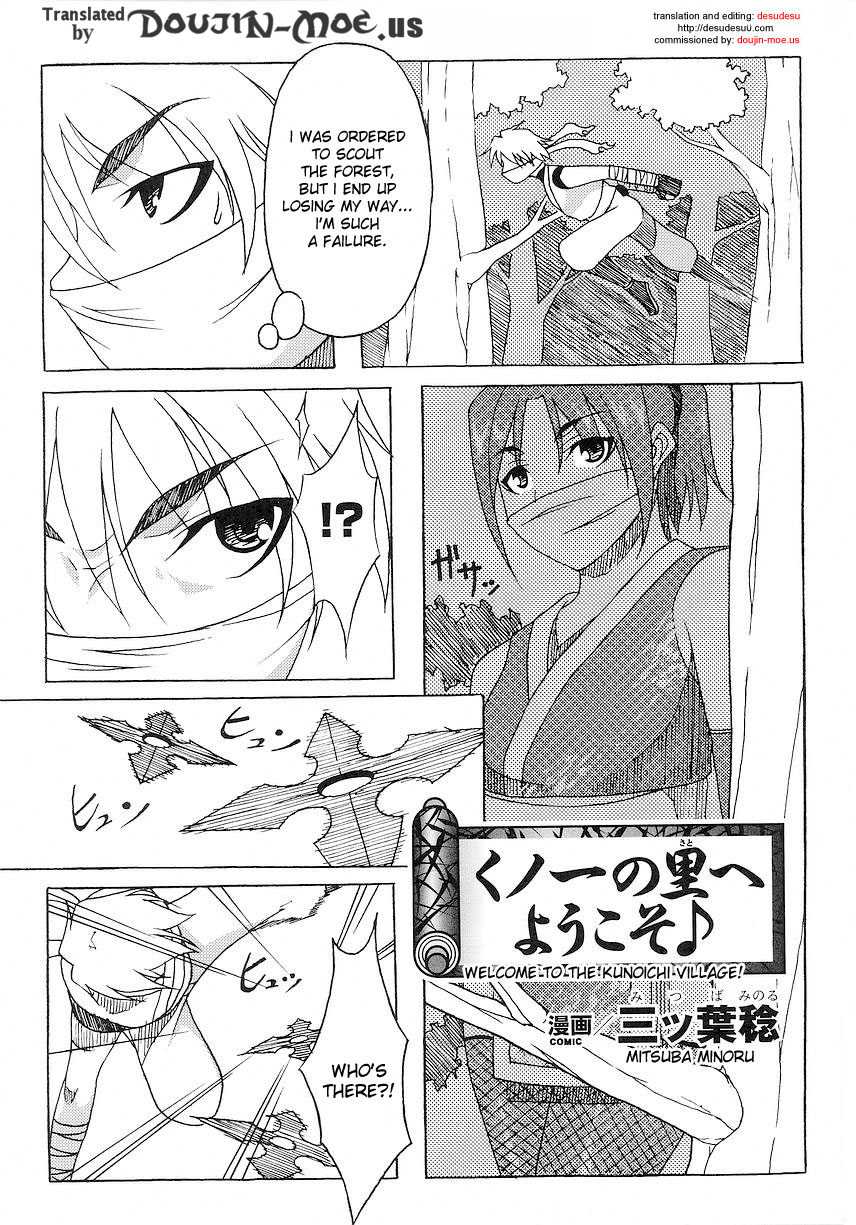 Welcome to the Kunoichi Village cover