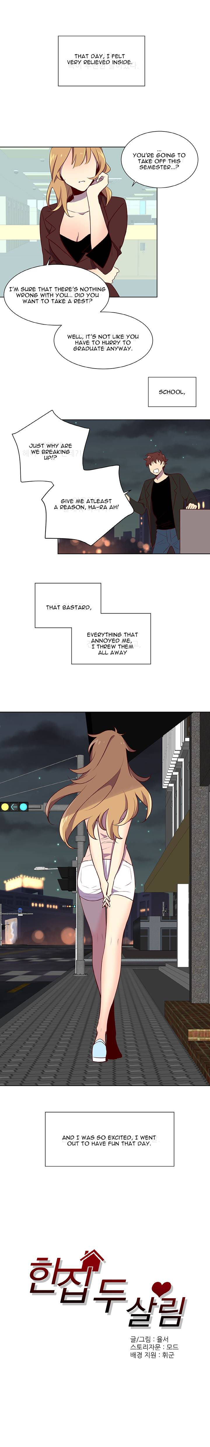 Two Lives in the Same House Ch. 1-24 cover