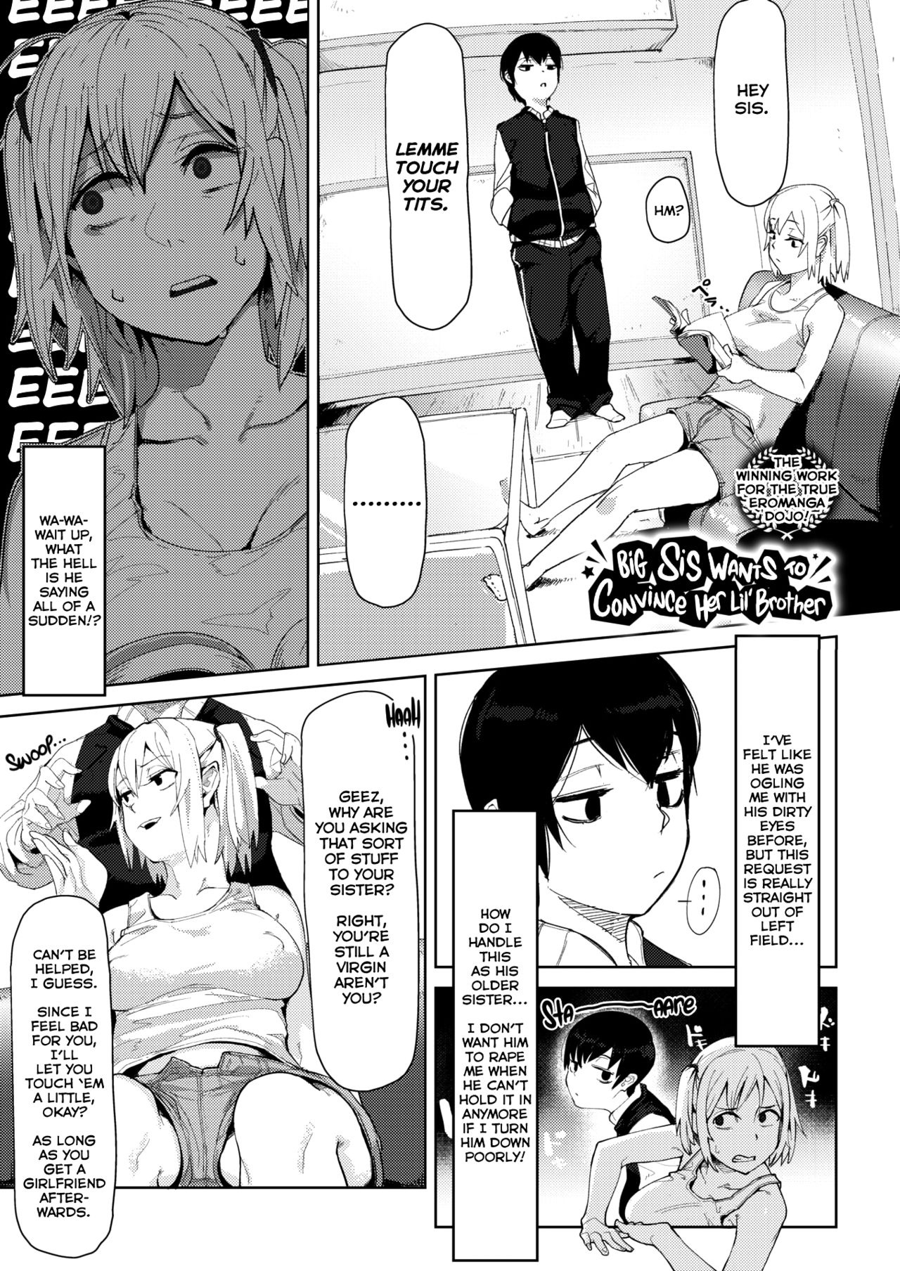 Big Sis Wants to Convince Her Lil' Brother cover