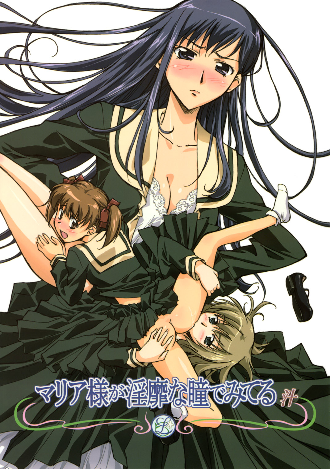 Maria-sama ga Inbi na Hitomi Demiteru Shiru cover