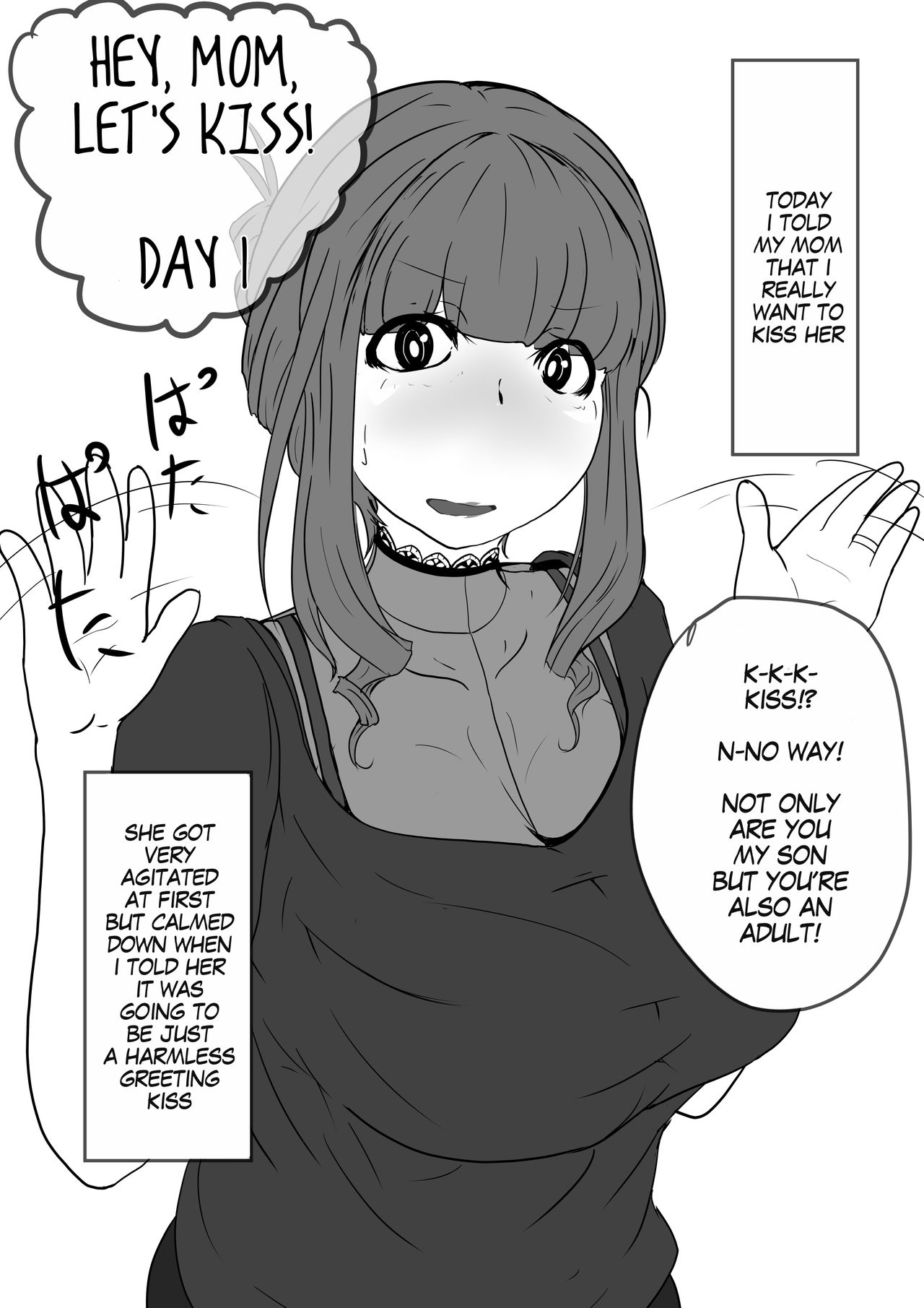 Hey, Mom, Let's Kiss! cover