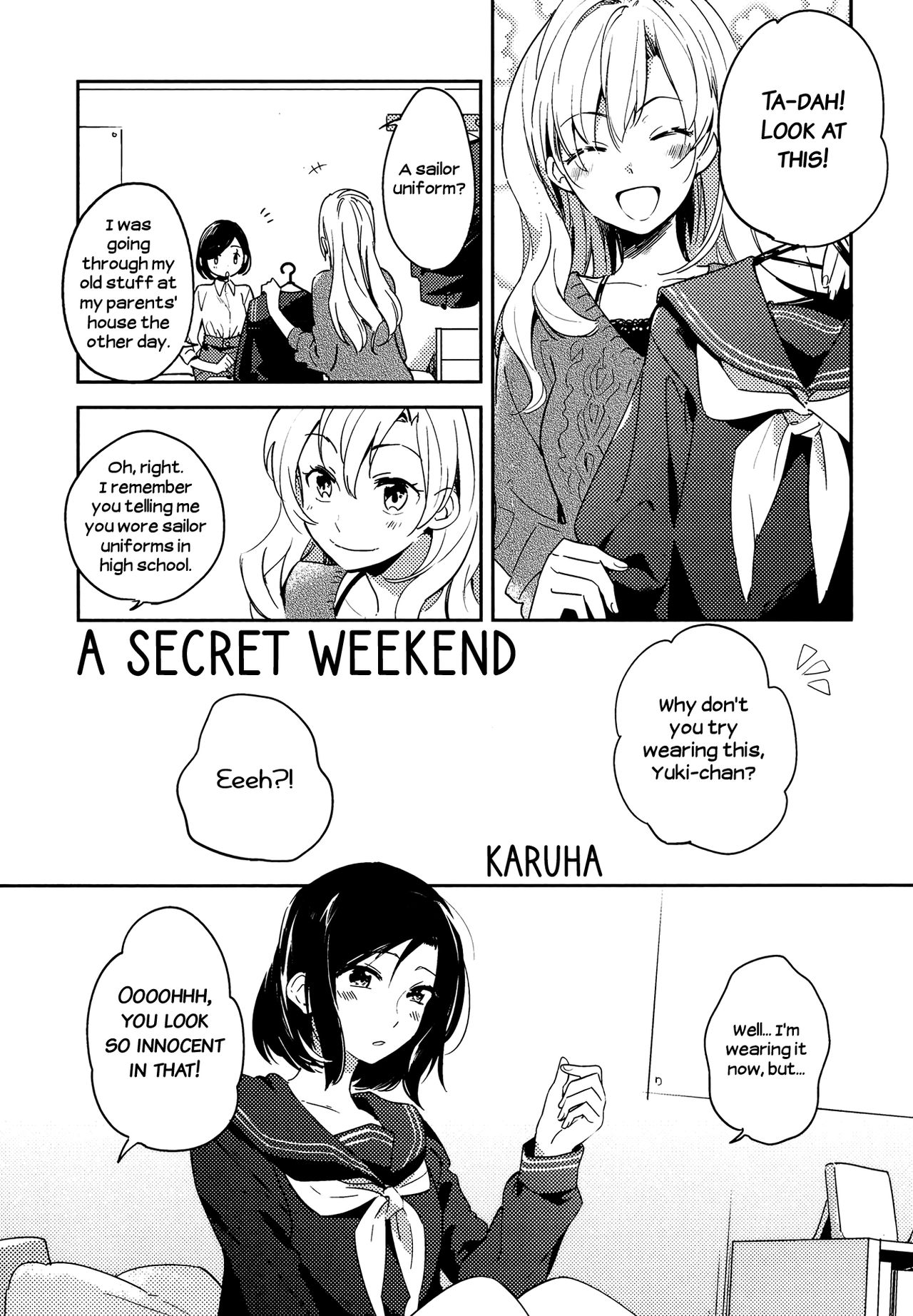 A Secret Weekend cover