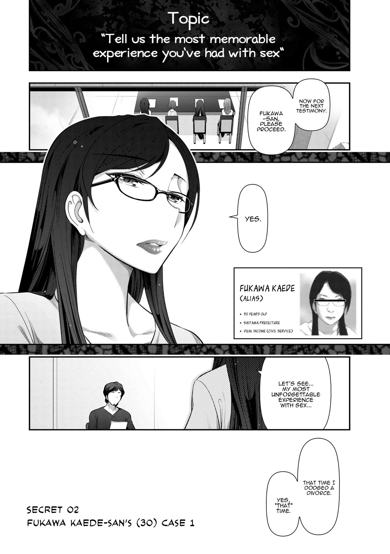 Fukawa Kaede-san (30-sai) no Baai 1 cover