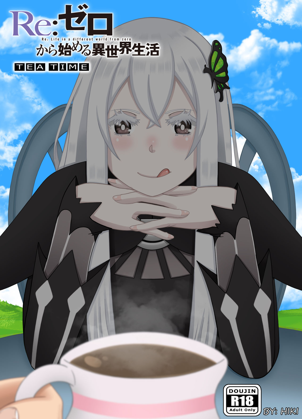 Re:Zero ''Tea Time'' Doujin cover