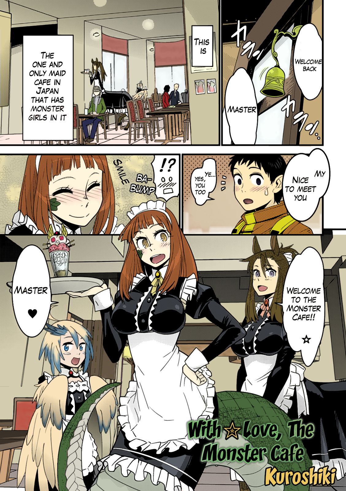 With Love, the Monster Cafe cover