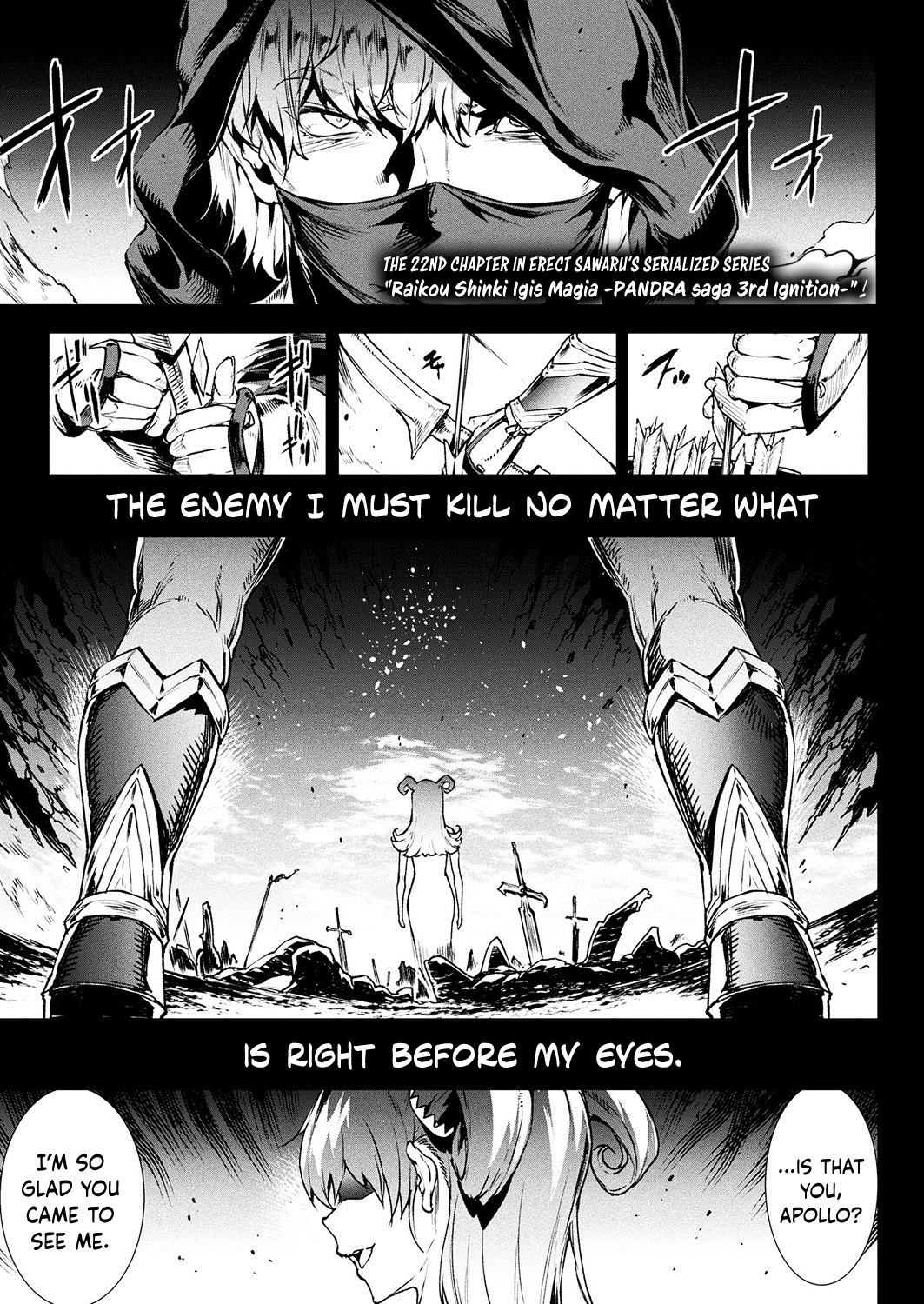 Raikou Shinki Igis Magia -PANDRA saga 3rd ignition- Ch. 22 cover