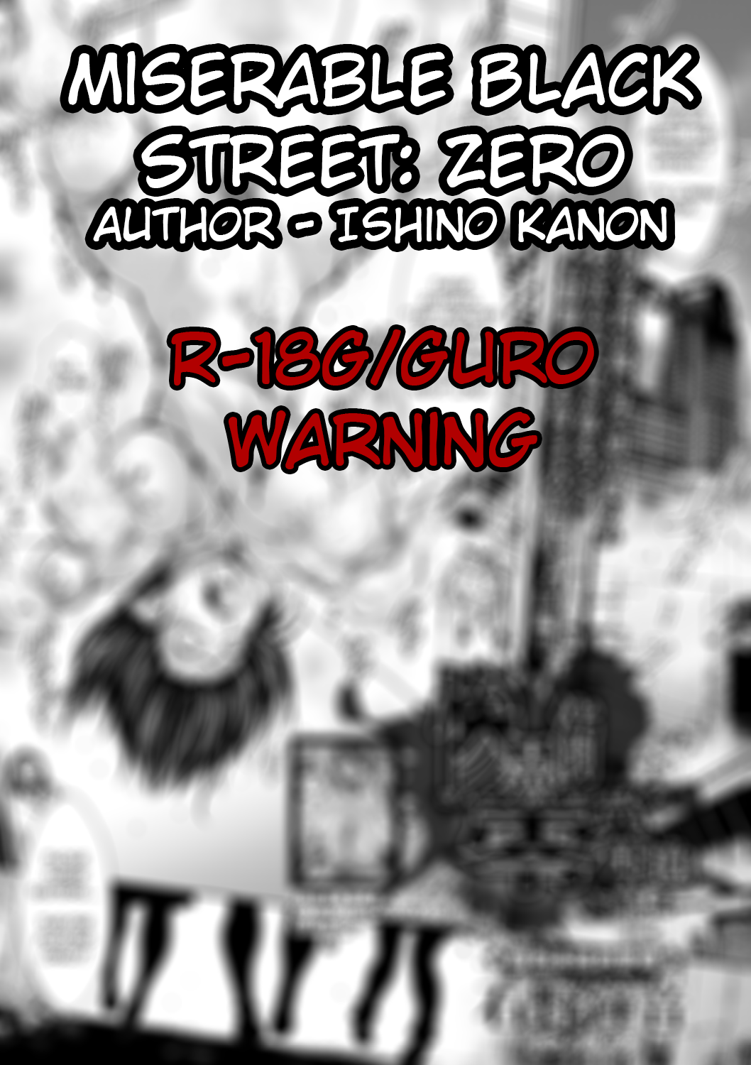 Miserable Black Street: Zero Ch. 1-2 cover