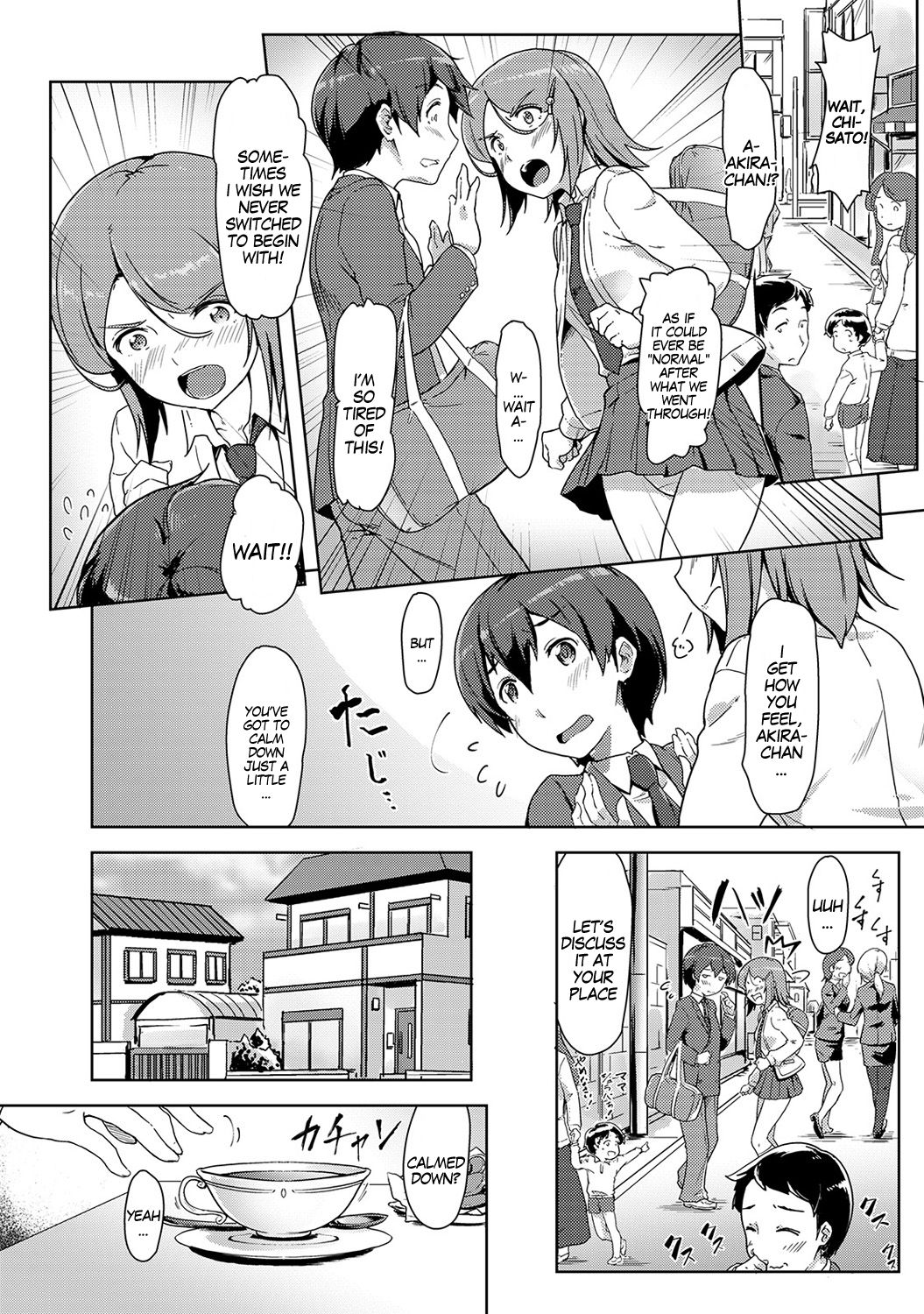 We Switched Our Bodies After Having Sex!? Ch. 5 cover