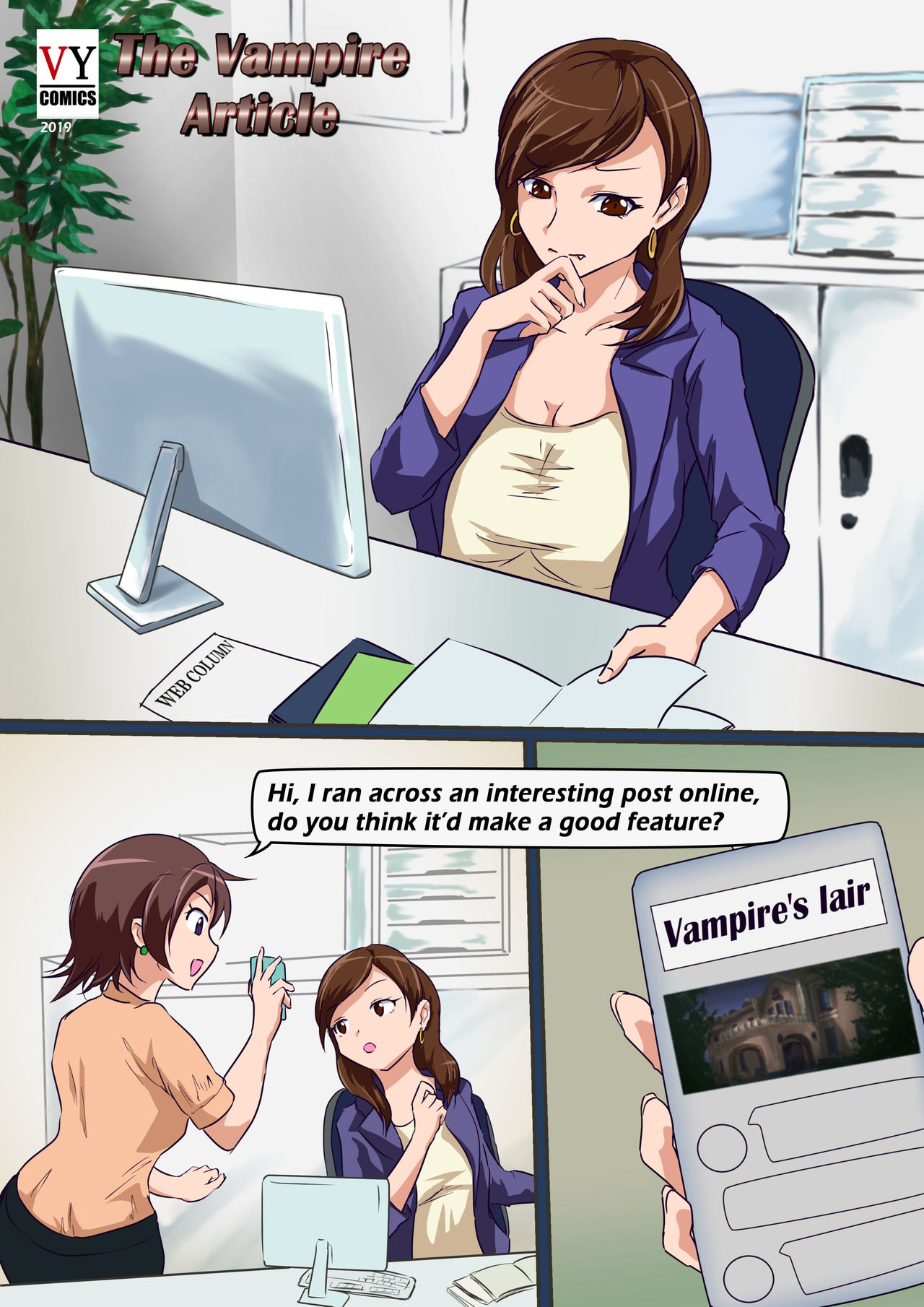 The Vampire Article 1 cover
