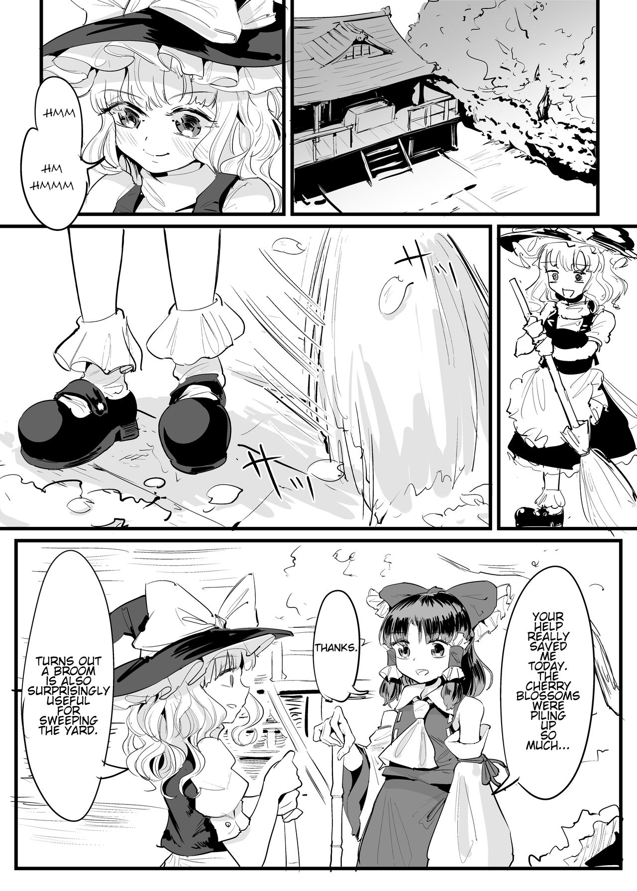A Marisa Tentacle Manga cover