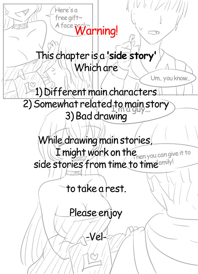 Lucia's Present♥ side story cover