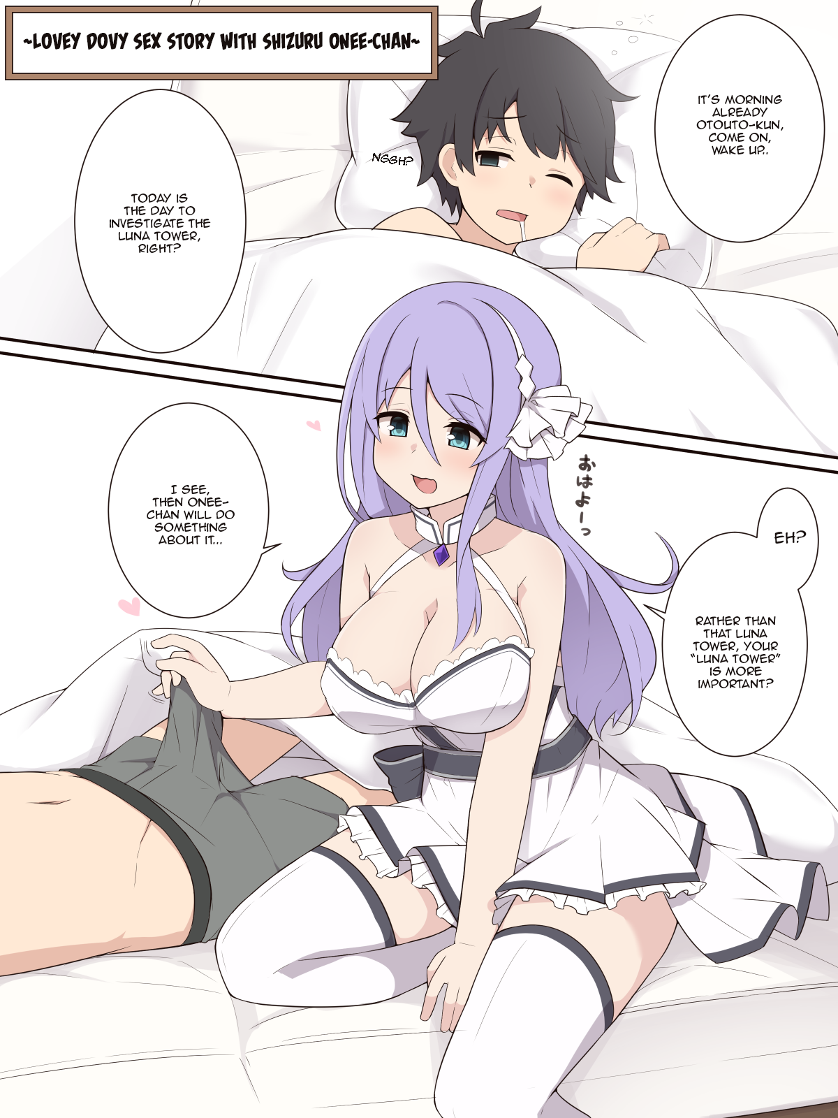 Shizuru Onee-chan to Amaama Ecchi no Ohanashi cover