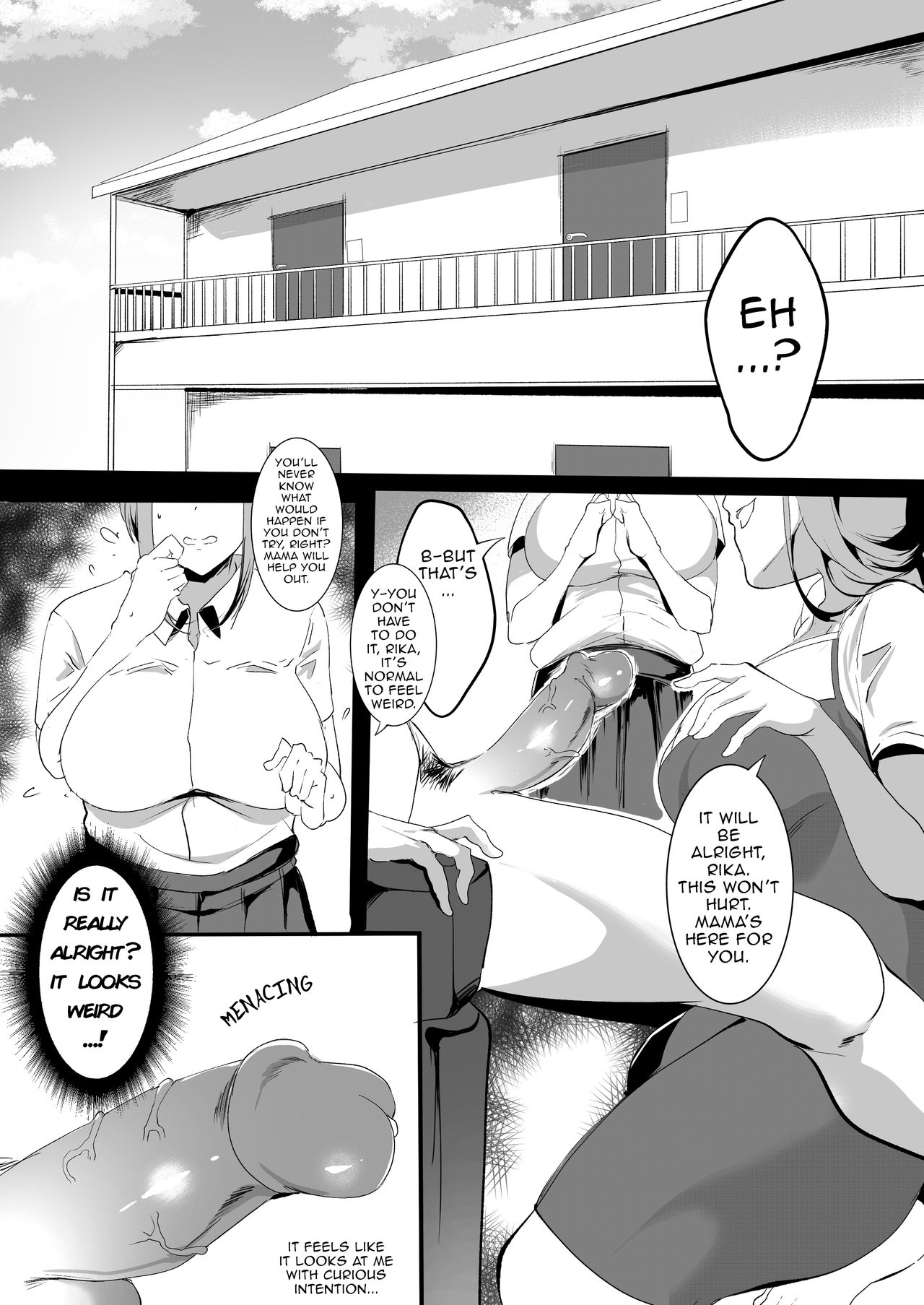 My Girlfriend Visit Goes Wrong H! ch.2 cover