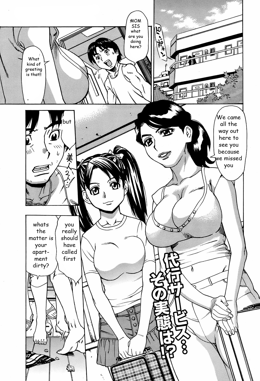 Mom and Sis Clean Up cover