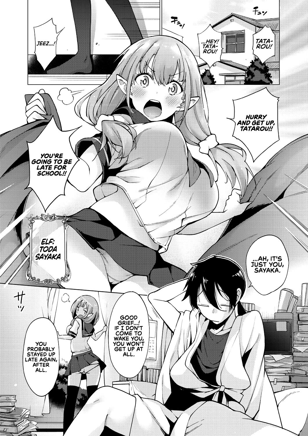 Fairy Harem Explosion Ch. 1 cover