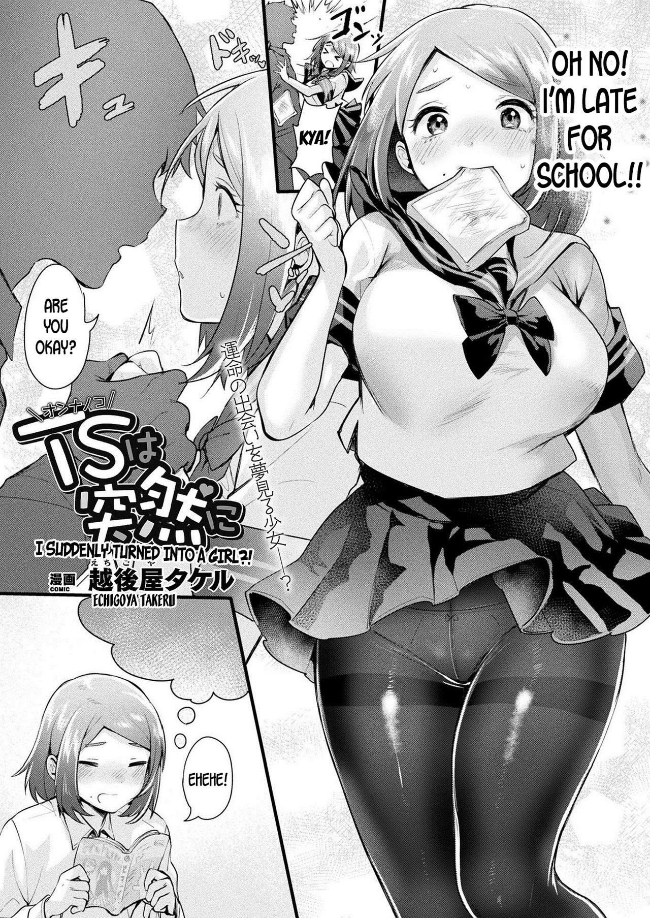 I Suddenly Turned Into A Girl! cover