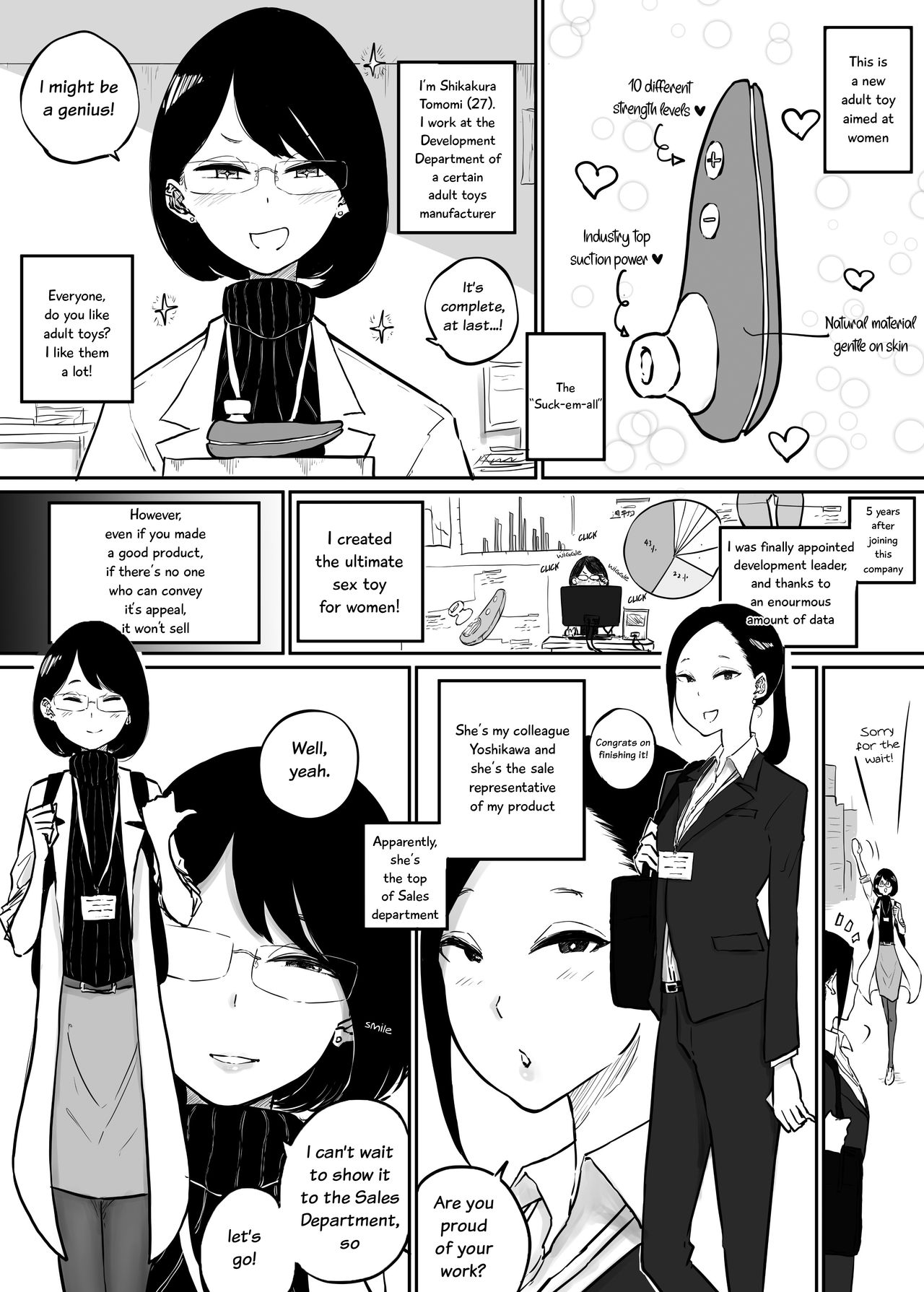 The Sales Rep Who Absolutely Won’t Come VS The Researcher Who Absolutely Wants to Make Her Come cover