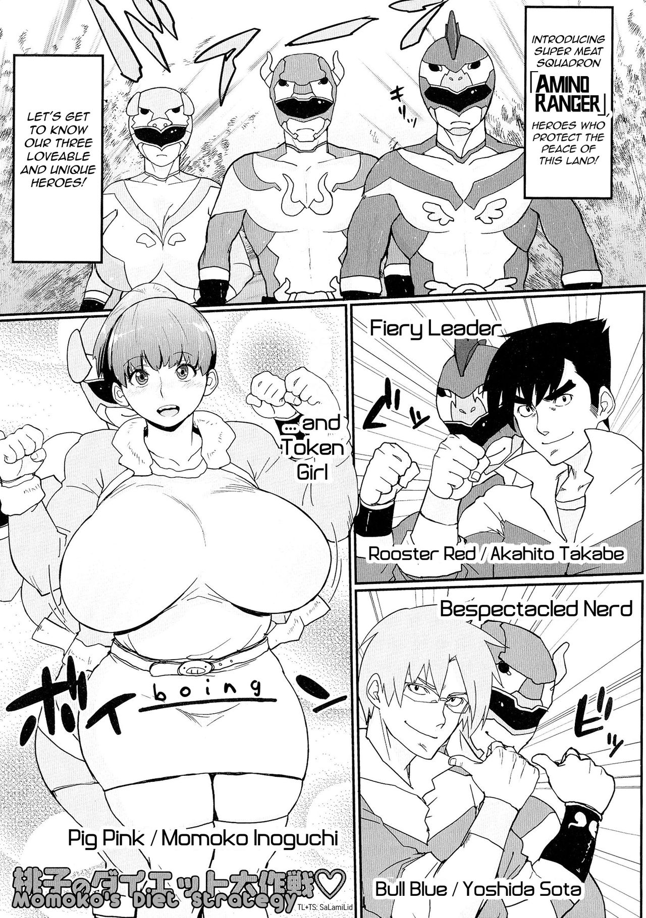 Momoko's Diet Strategy + Momoko-chan's Close Call!! cover