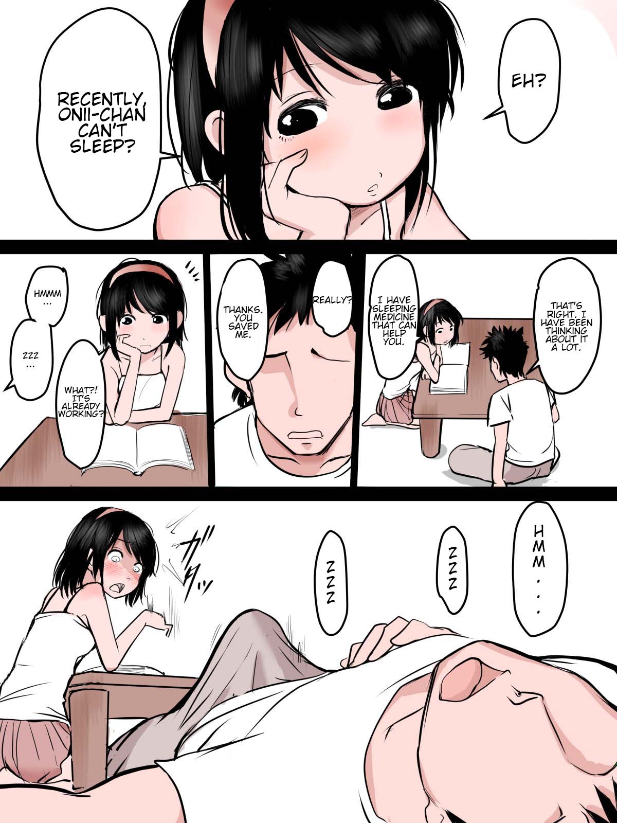 Little Sister Masturbating With Onii-Chan's Dick cover