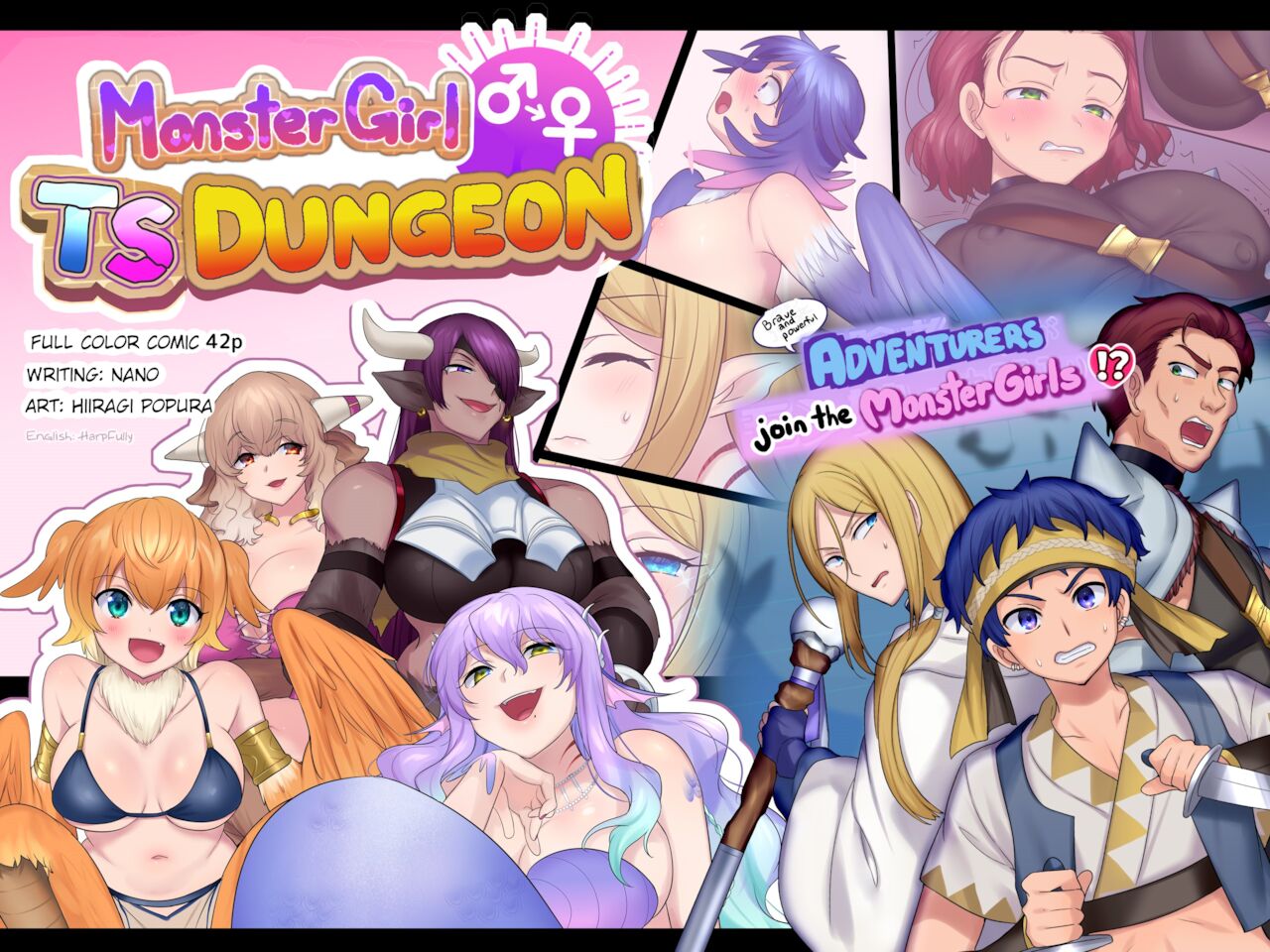 Monster Girl TS Dungeon cover