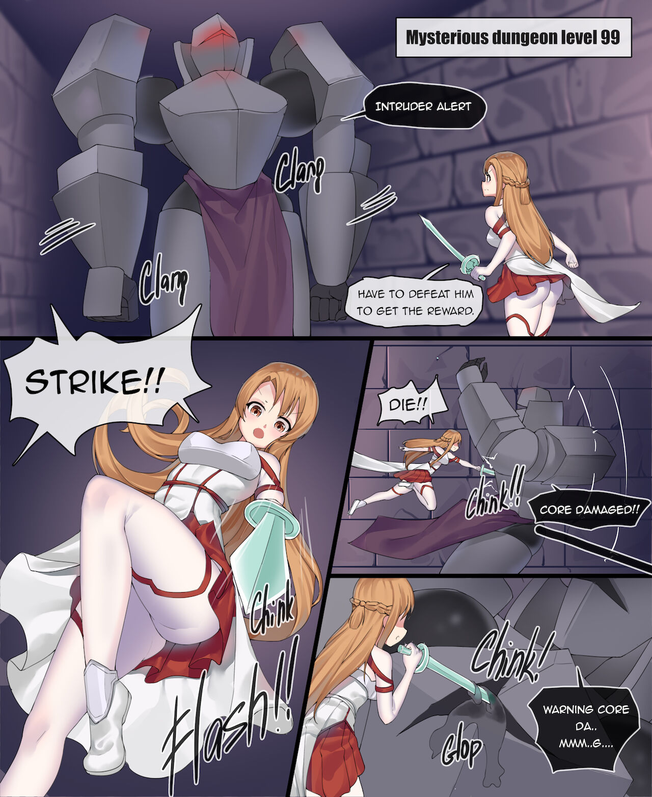 Asuna's Defeat cover