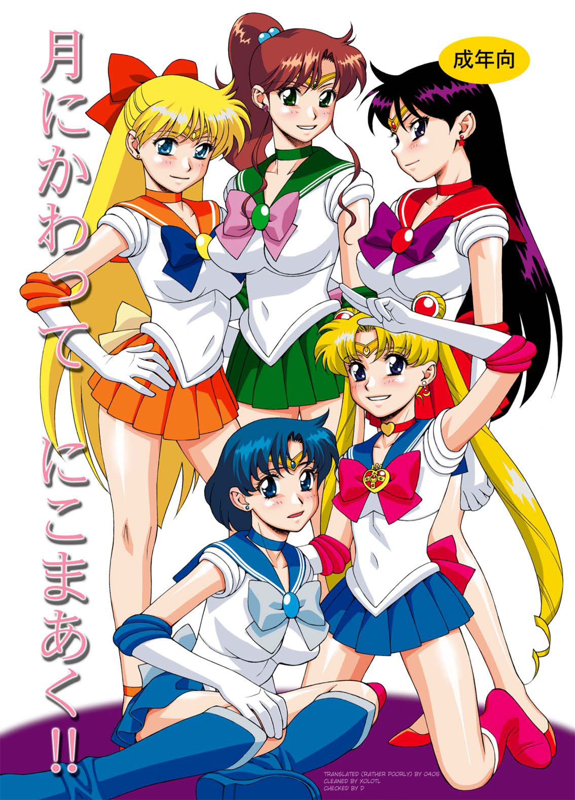 Tsuki ni Kawatte Nikomark cover