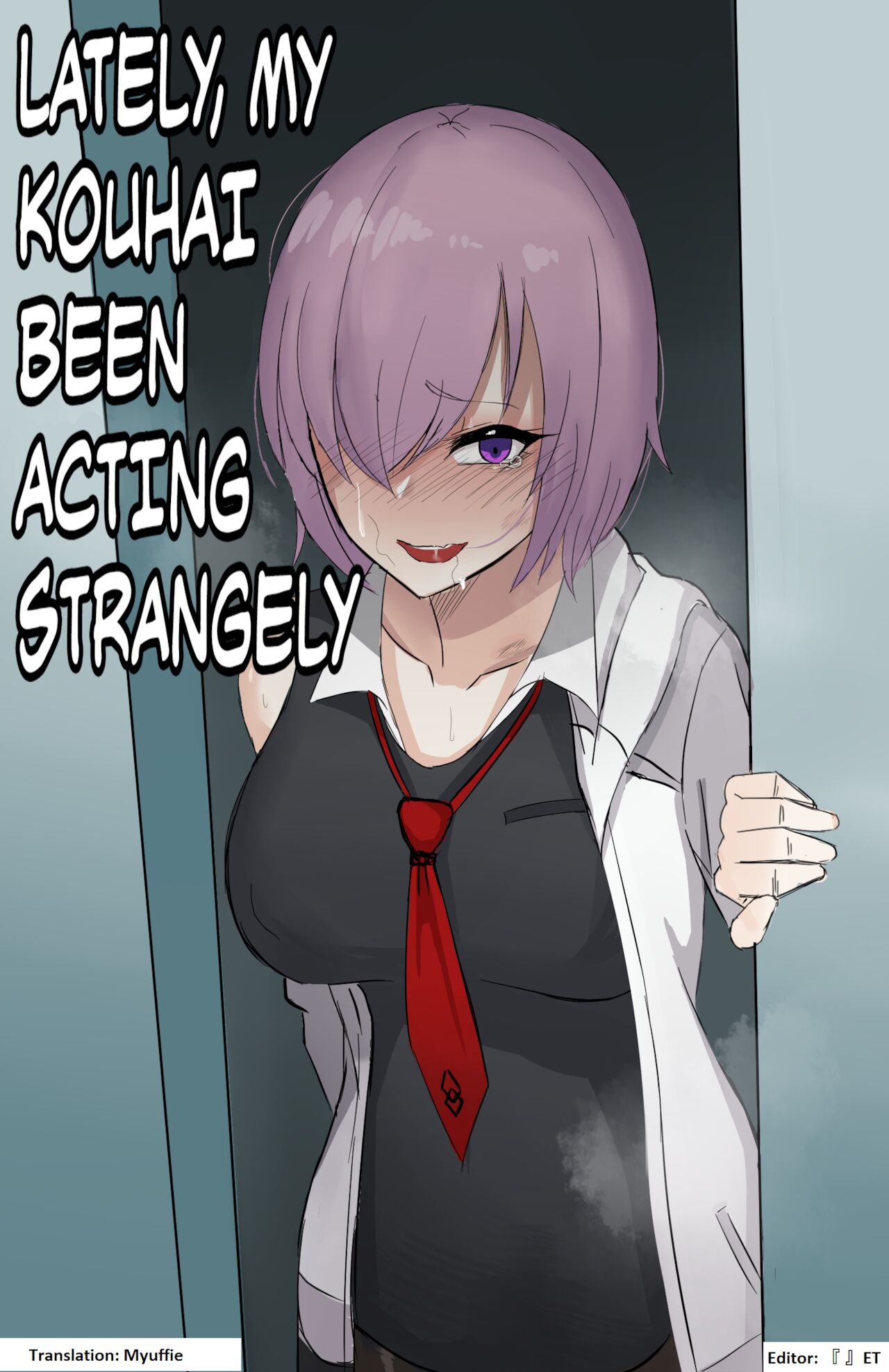 Lately, My Kohai Been Acting Very Strangely cover