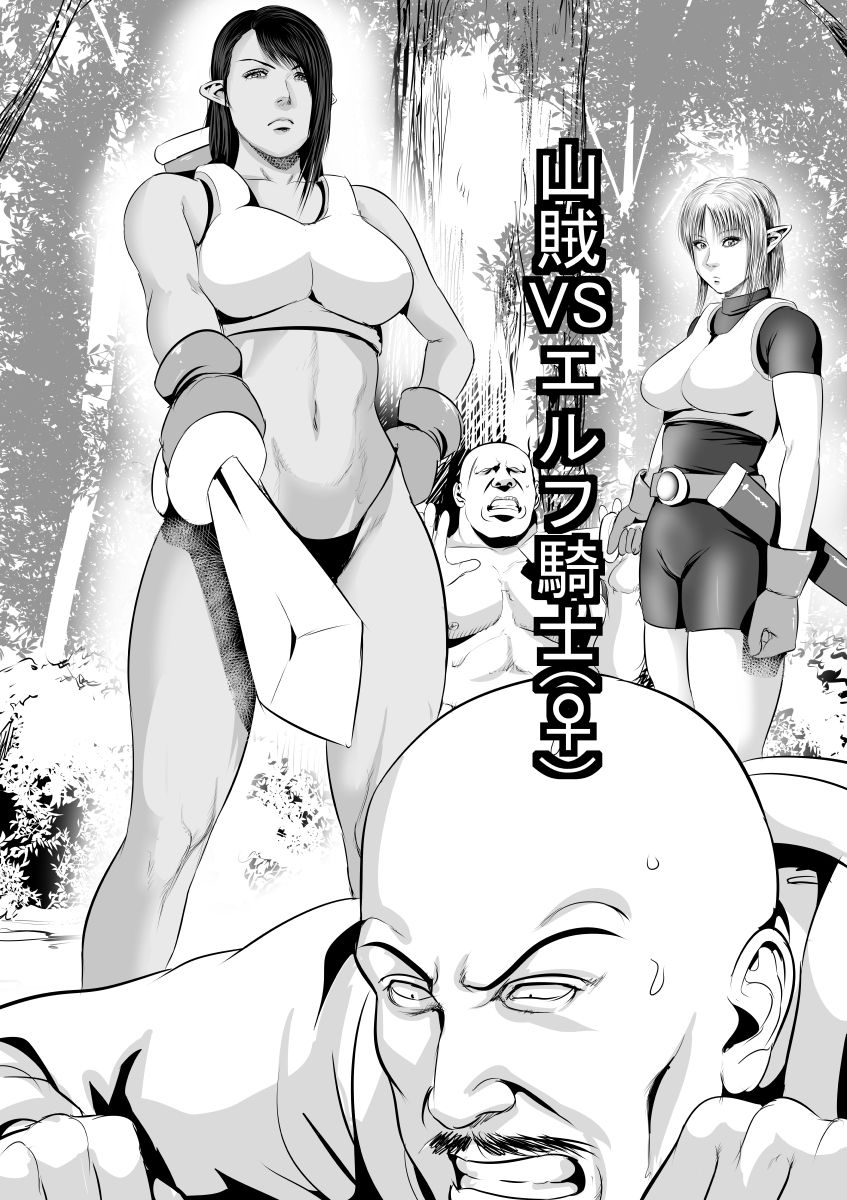 Sanzoku VS Elf Kishi (♀) Zenpen cover