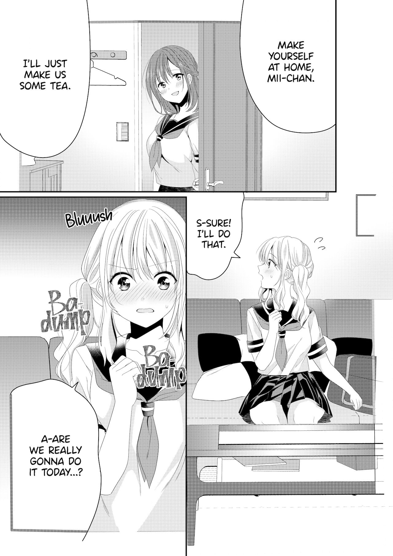 Osananajimi wa Nikushoku-kei!? Kyou kara Shinchousa Yuri-ple cover