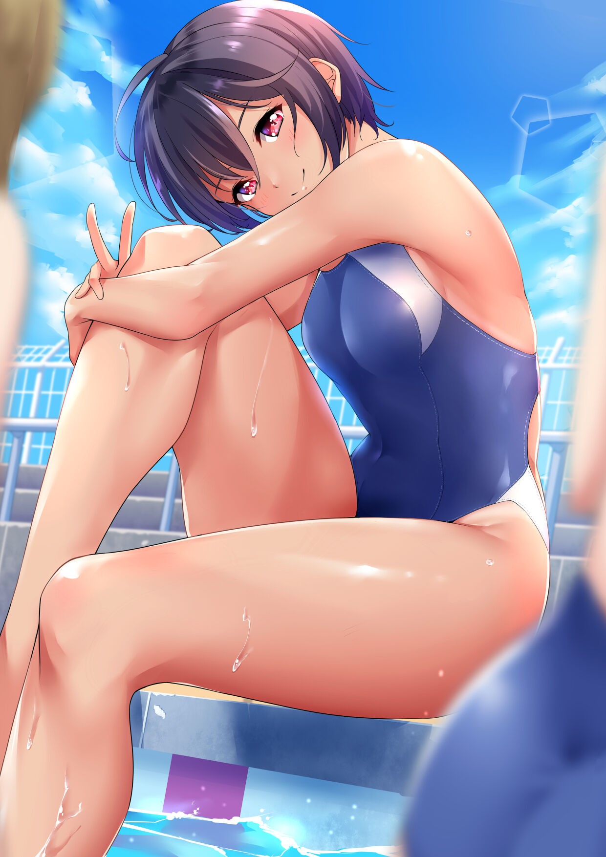 Hinata Natsumi - Kyouei Mizugi Ecchi cover