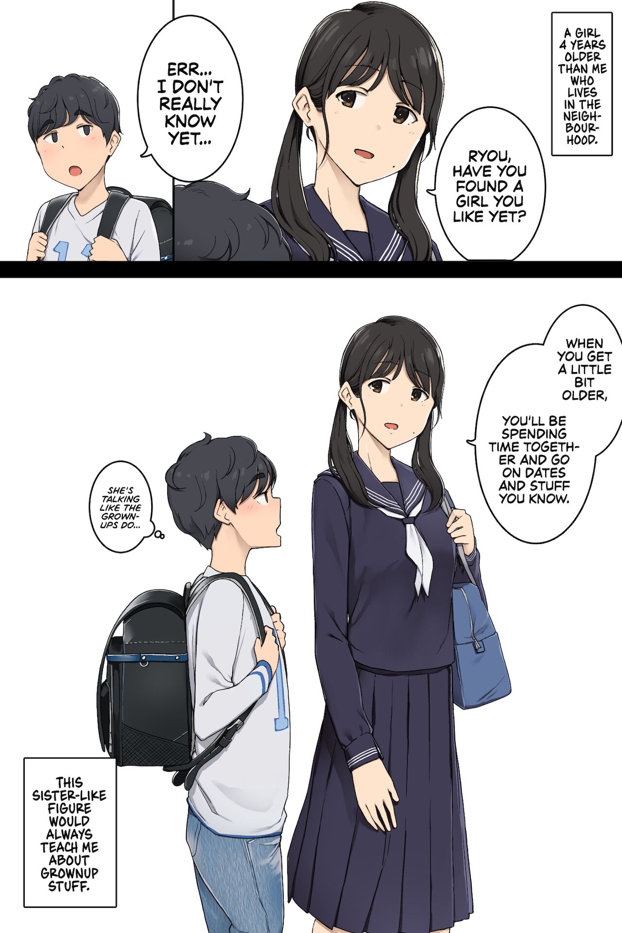 Toshishita no Boku ni Otona na Koto o Oshiete kureru Osananajimi ni Onee-san - My Childhood Friend Onee-san Taught Me All Sort Of Grown Up Things cover