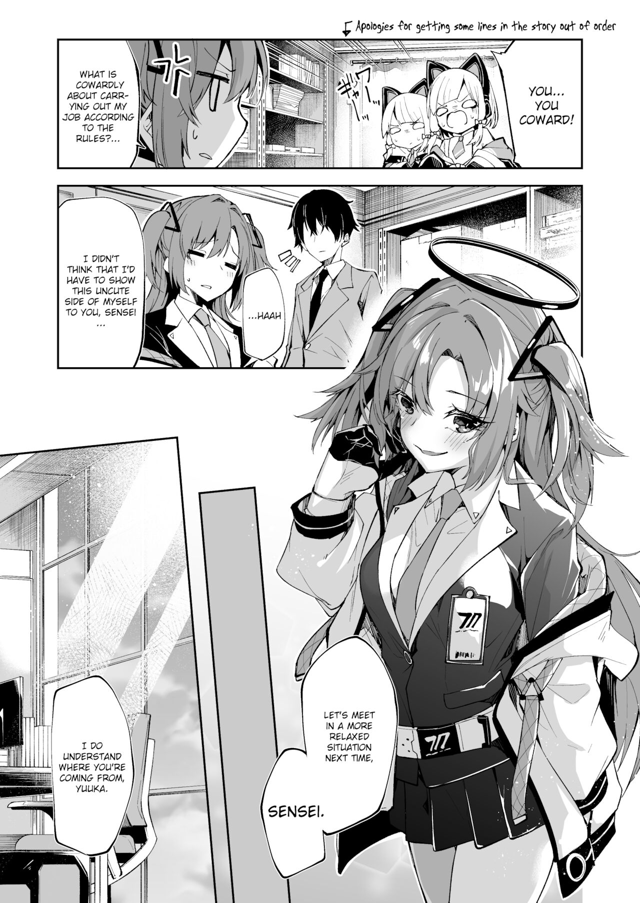 Hayase Yuuka Manga cover