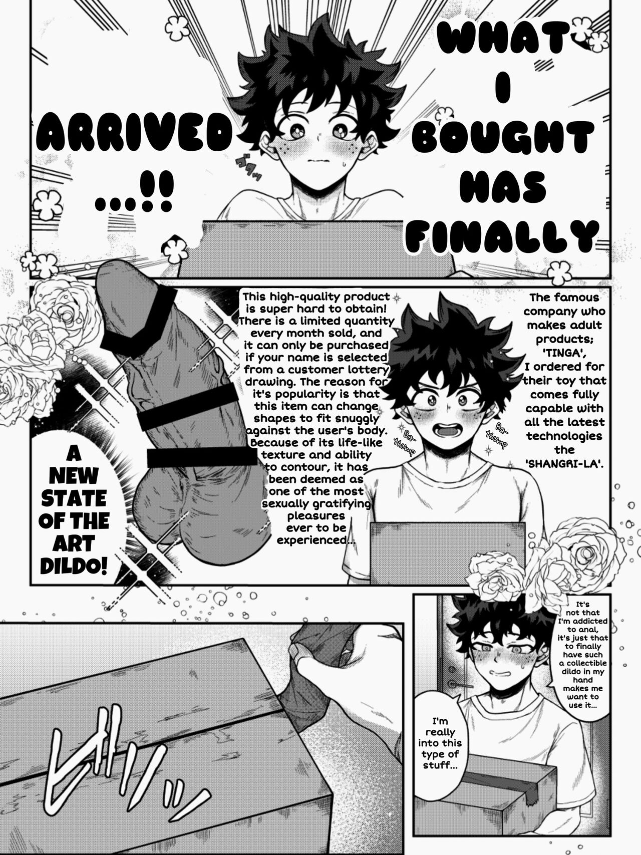 Meatball Bakugo x Deku cover