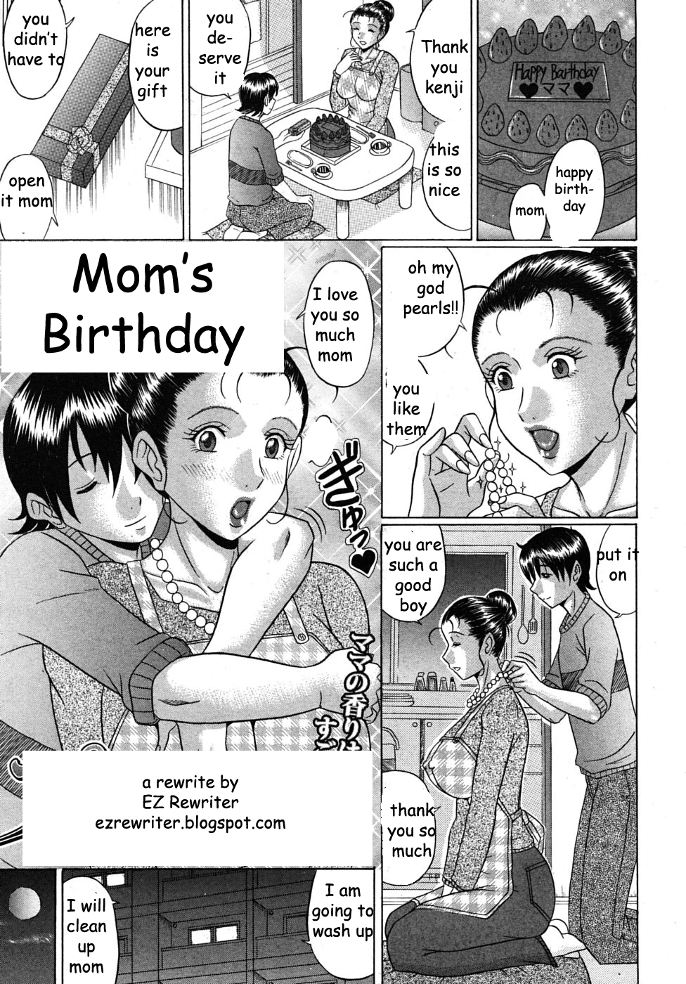 Mom's Birthday cover